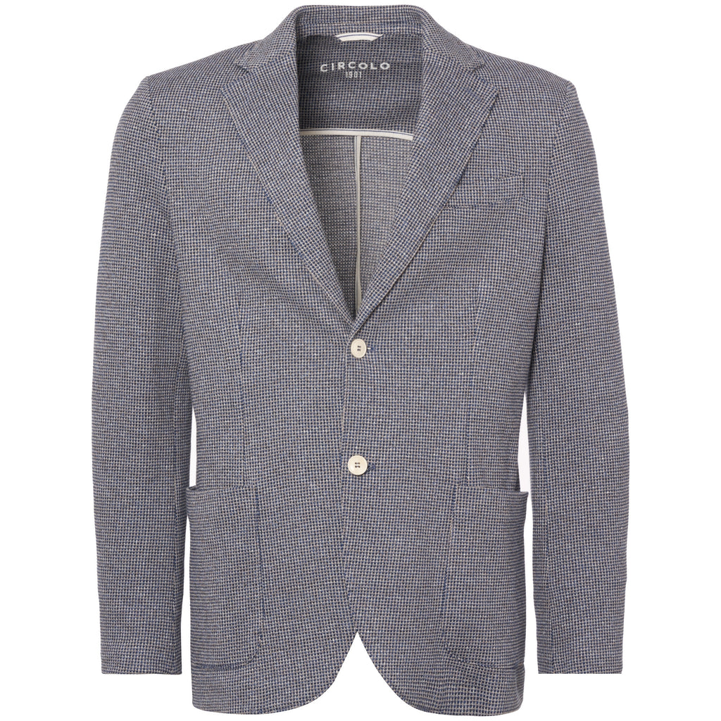 Circolo 1901 Fumo Woven Textured Jacket