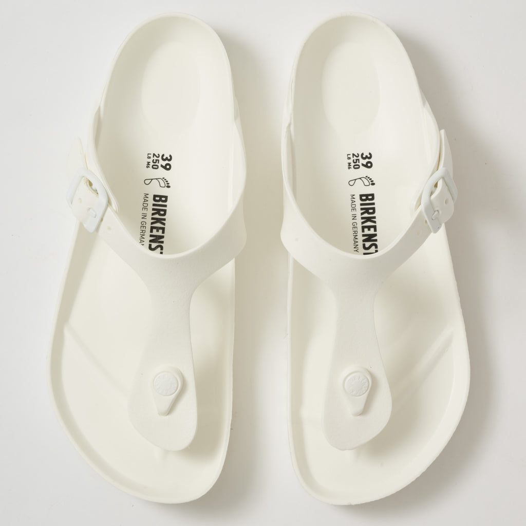 Birkenstock Womens Gizeh EVA Sandals - White