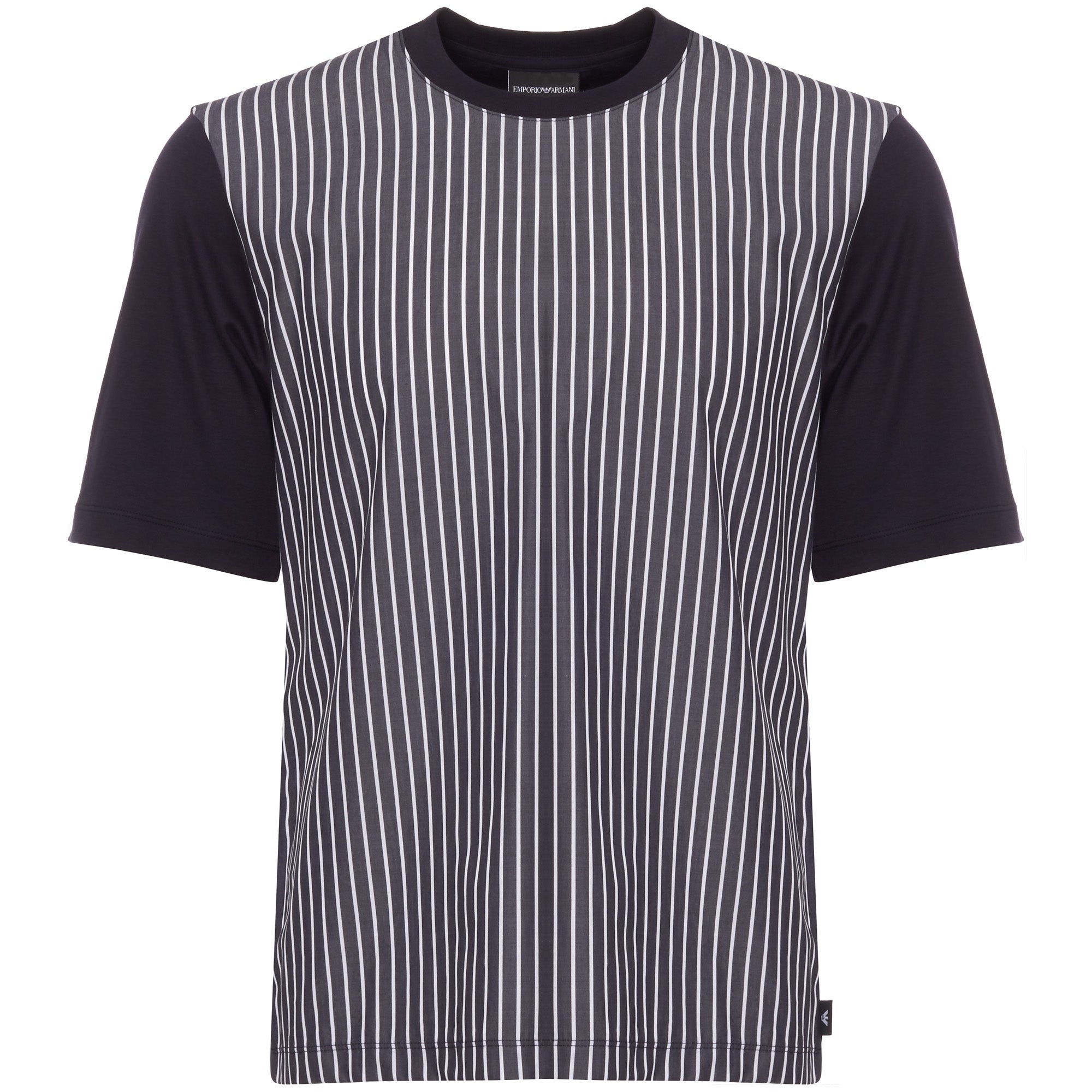 Emporio Armani Blue Striped T-Shirt