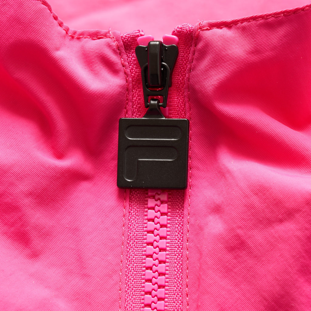 Fila Vintage Magenta Levi Overhead Reflective Jacket