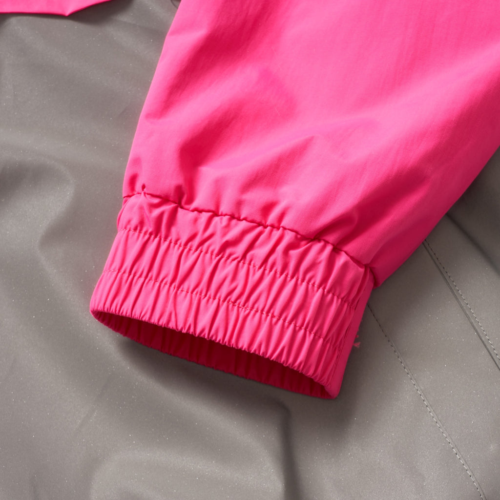 Fila Vintage Magenta Levi Overhead Reflective Jacket