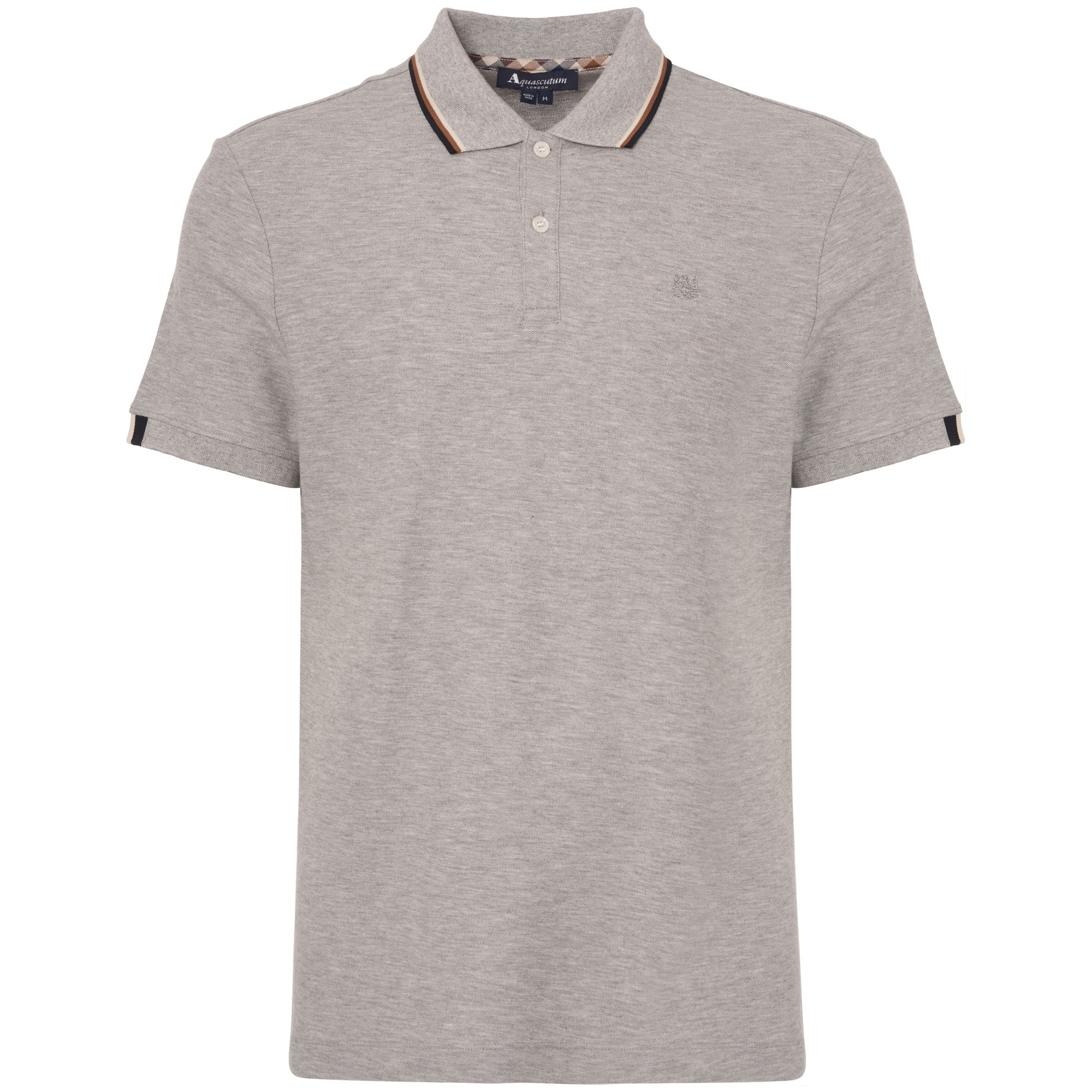Aquascutum Grey Melange Bosley Polo