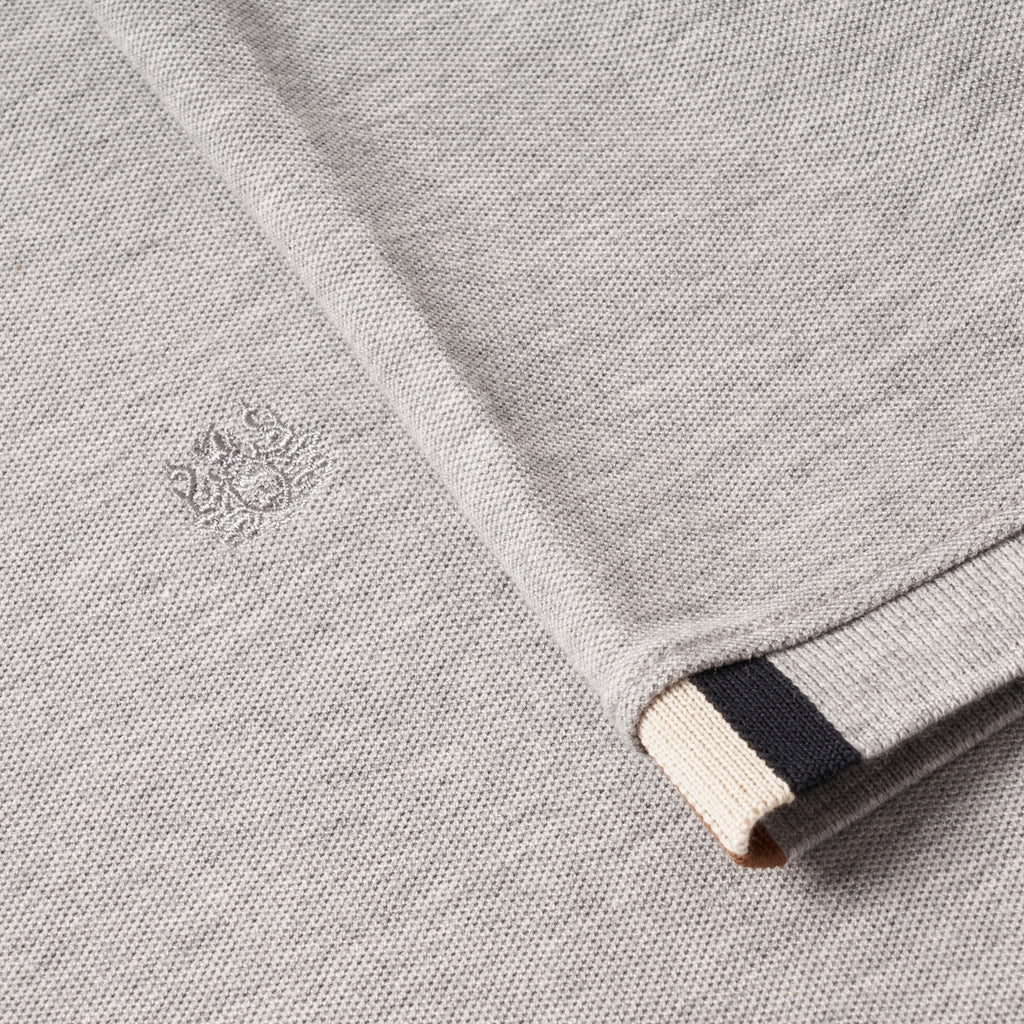 Aquascutum Grey Melange Bosley Polo