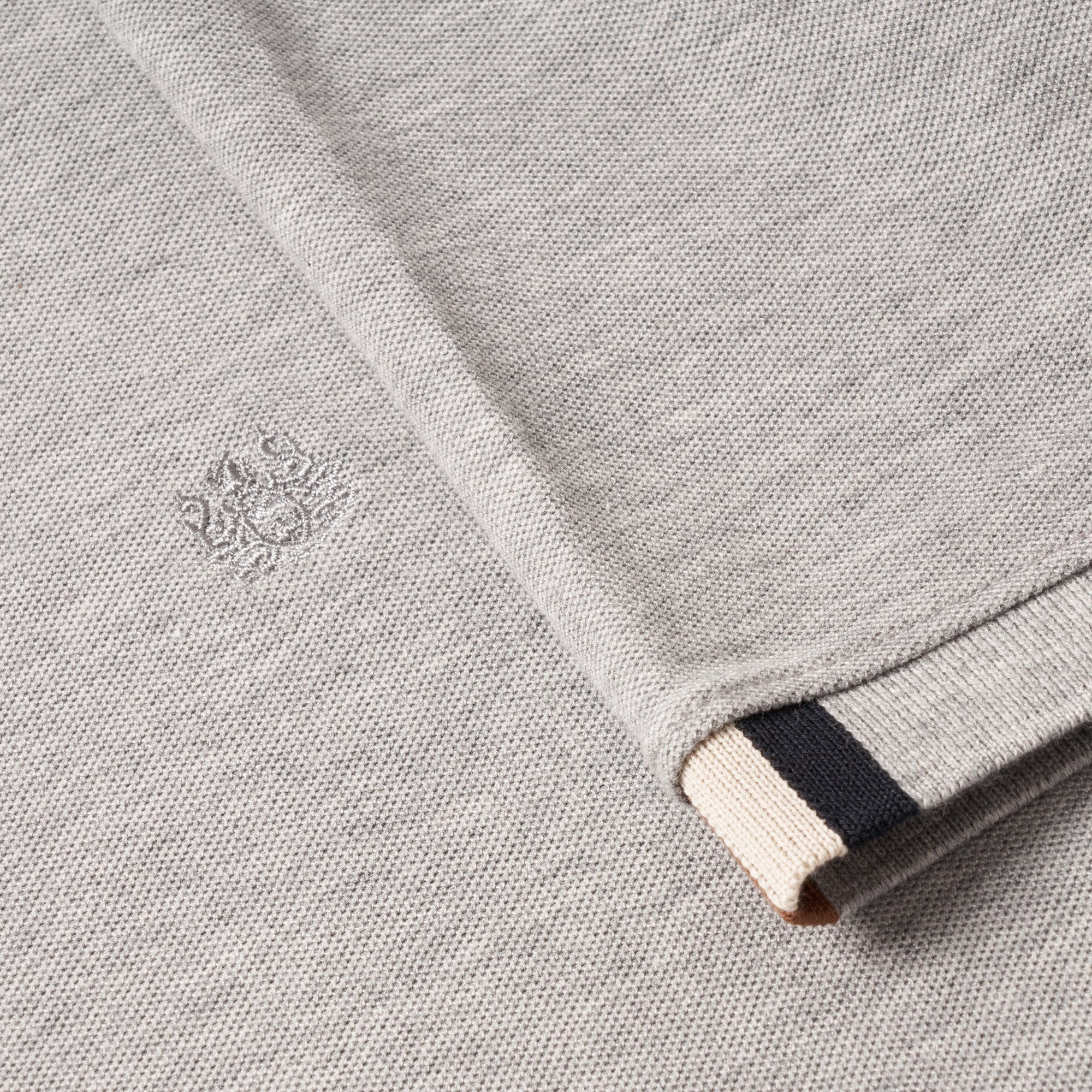 Aquascutum Grey Melange Bosley Polo