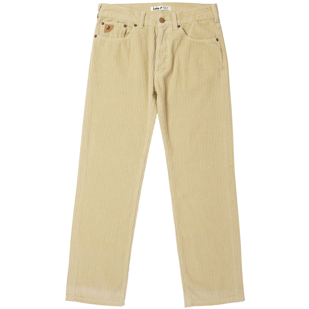 Lois Jeans Ecru New Dallas Jumbo Cord Trousers