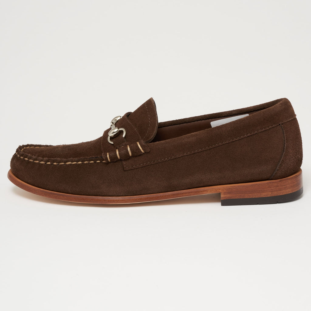G.H. Bass Weejun Lincoln Palm Springs Reverso Loafers - Dark Brown