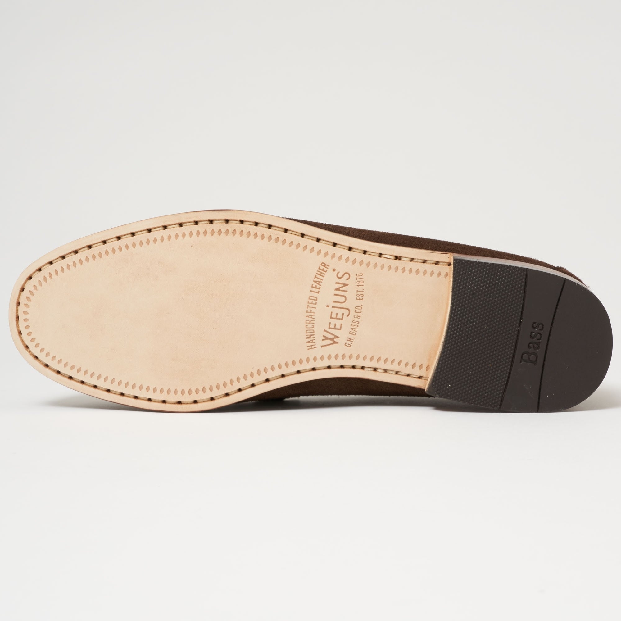 G.H. Bass Weejun Lincoln Palm Springs Reverso Loafers - Dark Brown