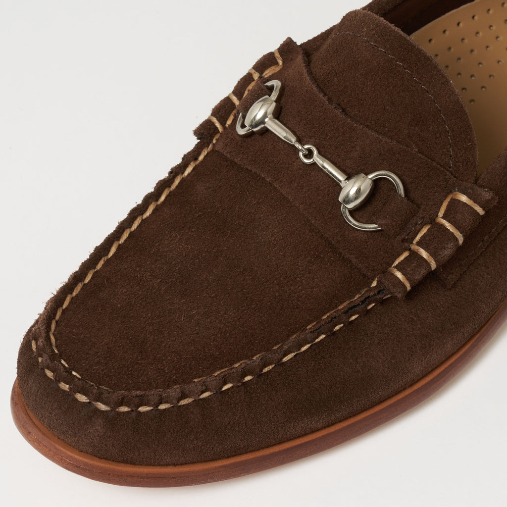 G.H. Bass Weejun Lincoln Palm Springs Reverso Loafers - Dark Brown