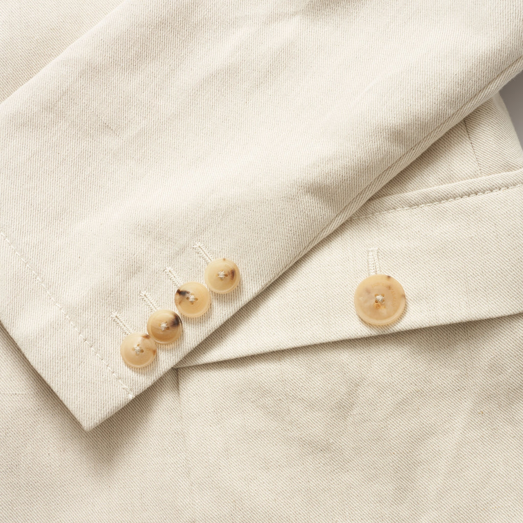 Emporio Armani Beige Linen Jacket