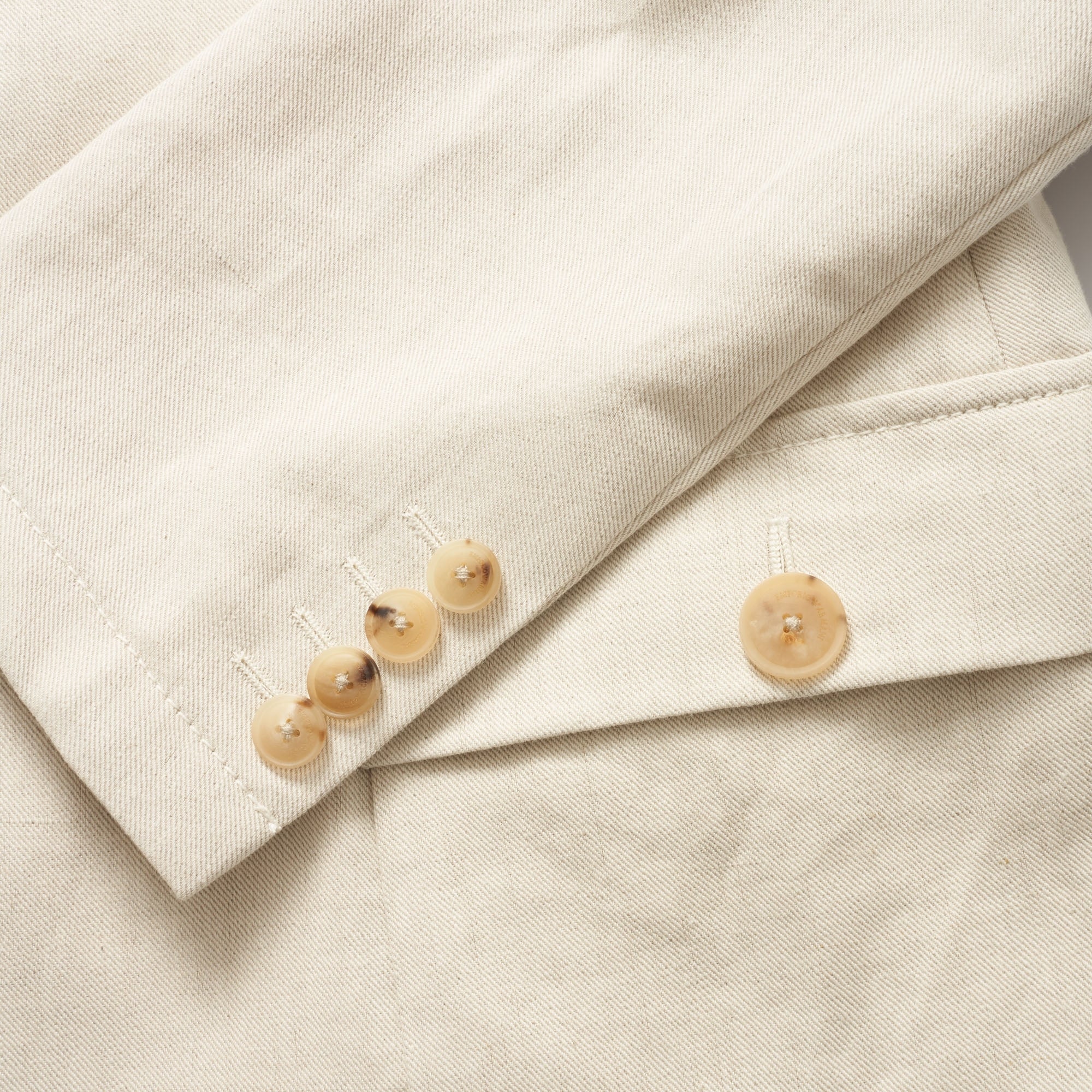 Emporio Armani Beige Linen Jacket