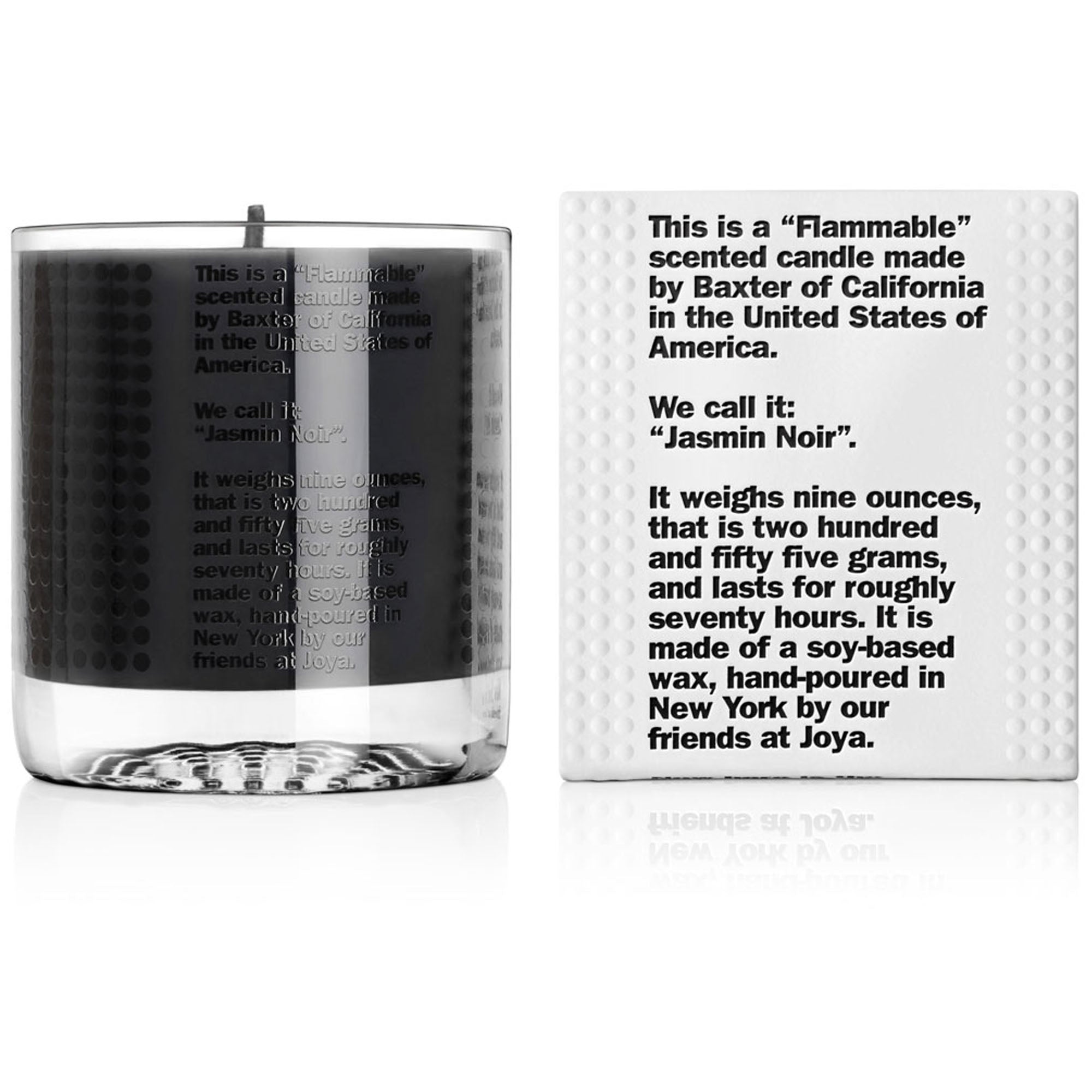 Baxter of California Cassis Noir Candle