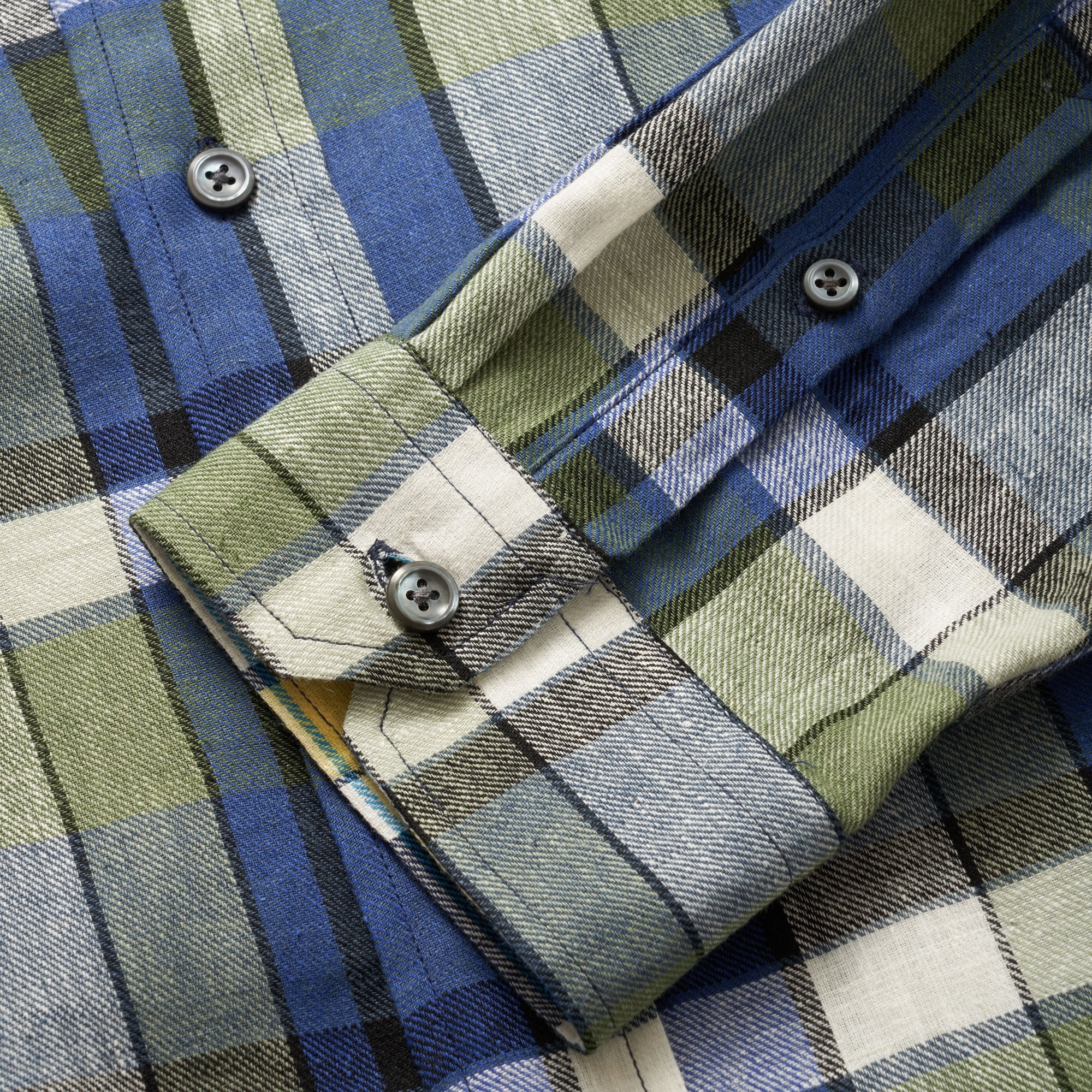 Paul Smith Classic-Fit Navy Check Patch-Pocket Shirt