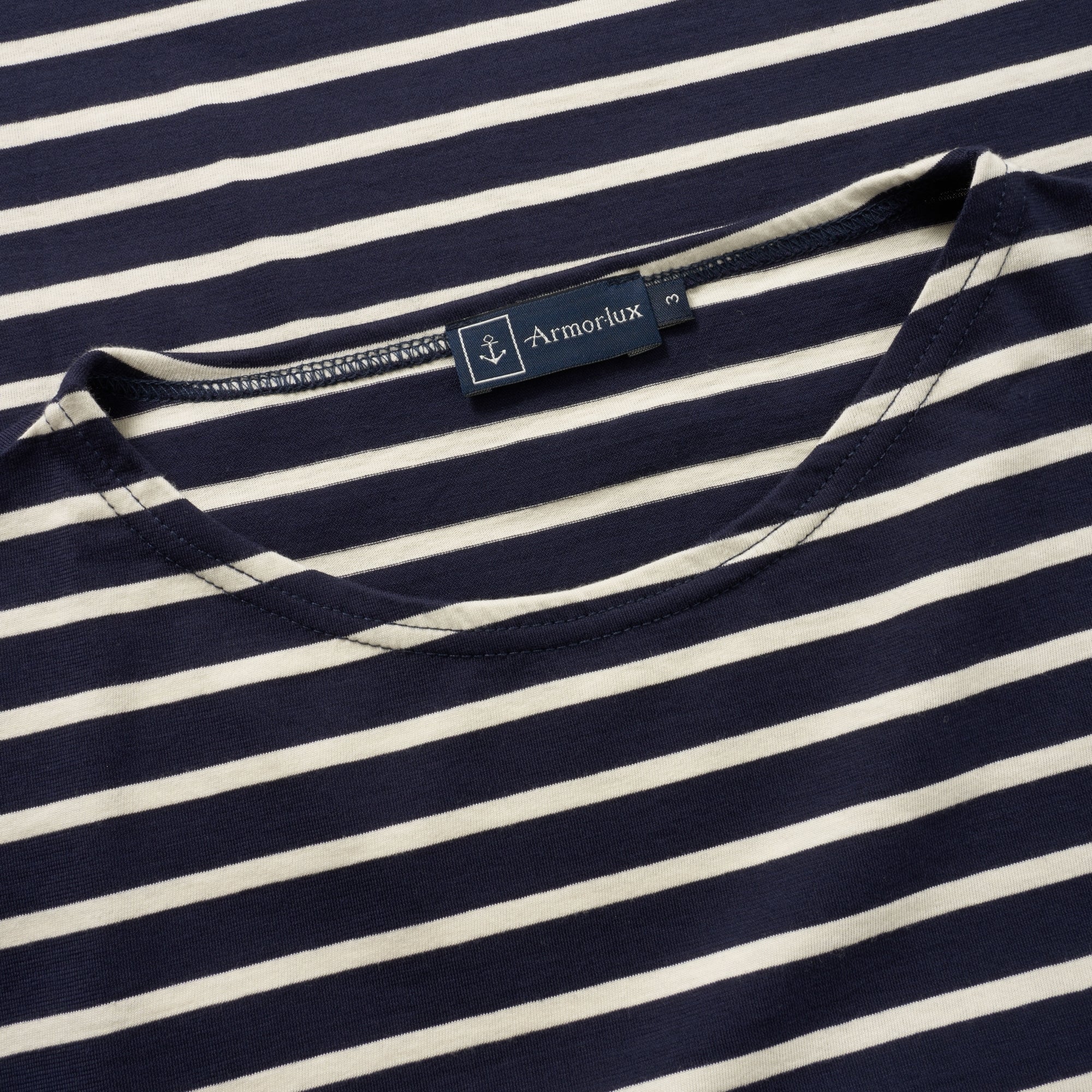 Navy & Natural Theviec Breton Sailor Shirt