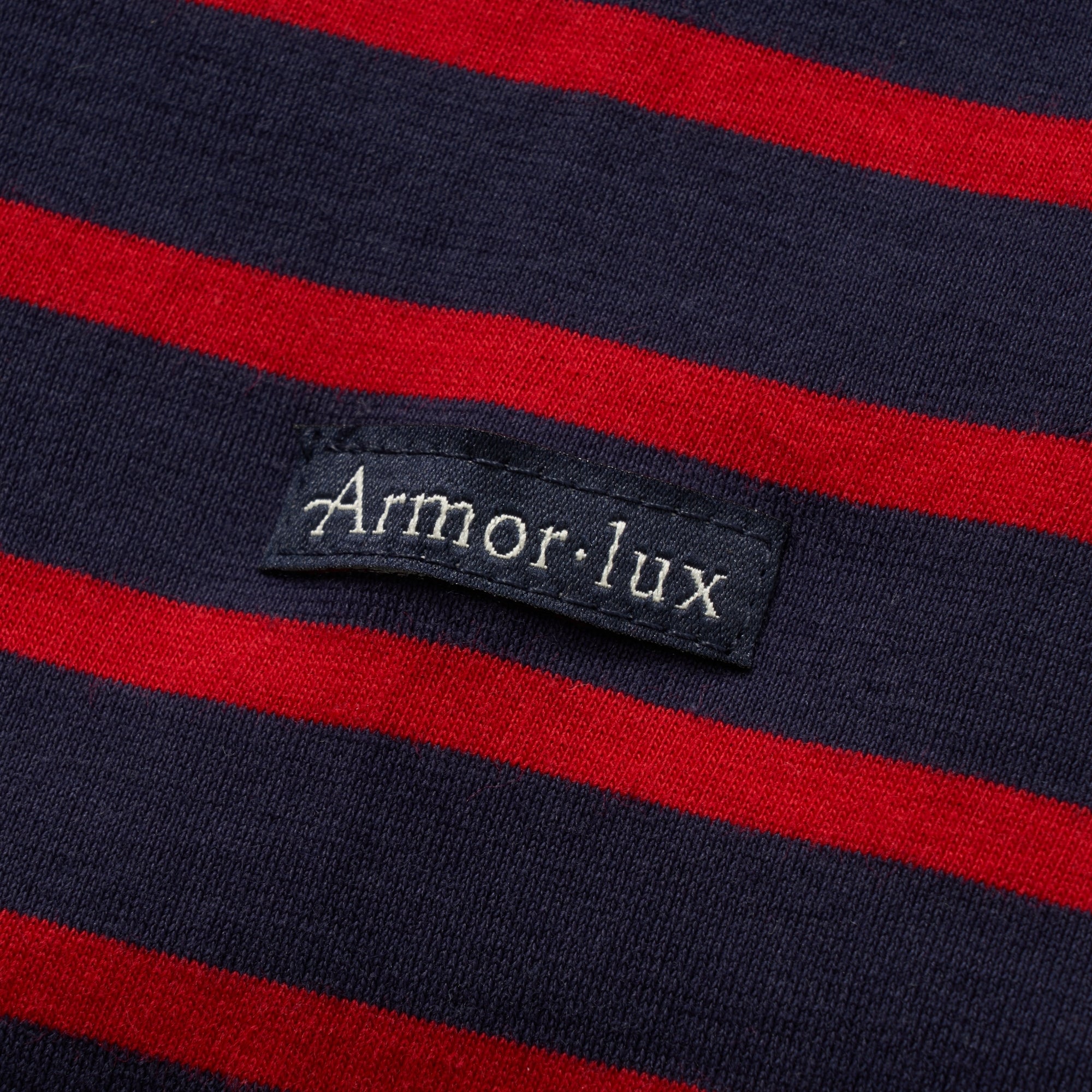Dark Blue & Red Theviec Breton Sailor Shirt