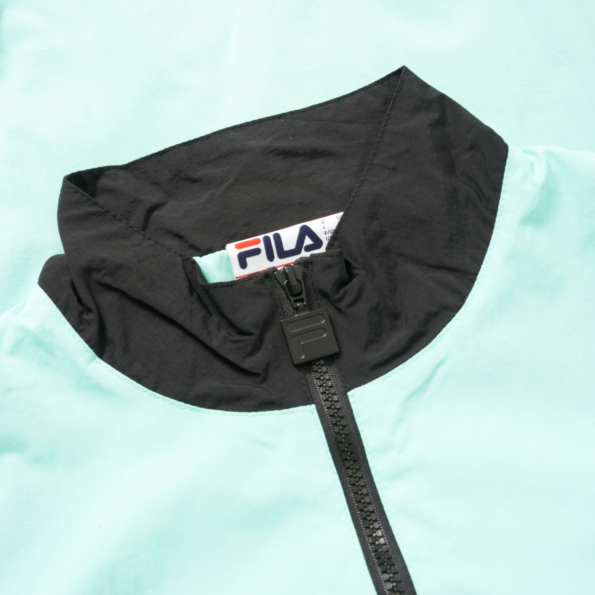 Fila Vintage Black Tyler 1/4 Zip Jacket