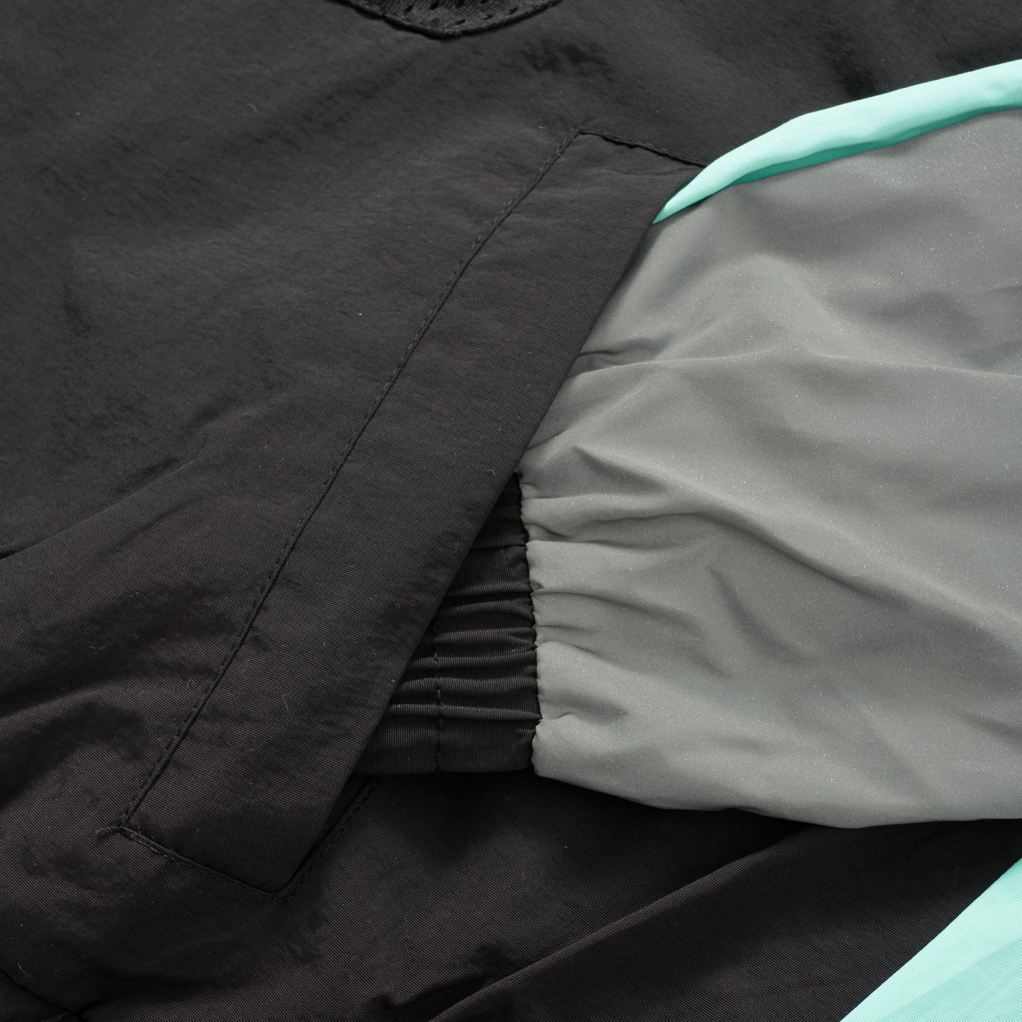 Fila Vintage Black Tyler 1/4 Zip Jacket