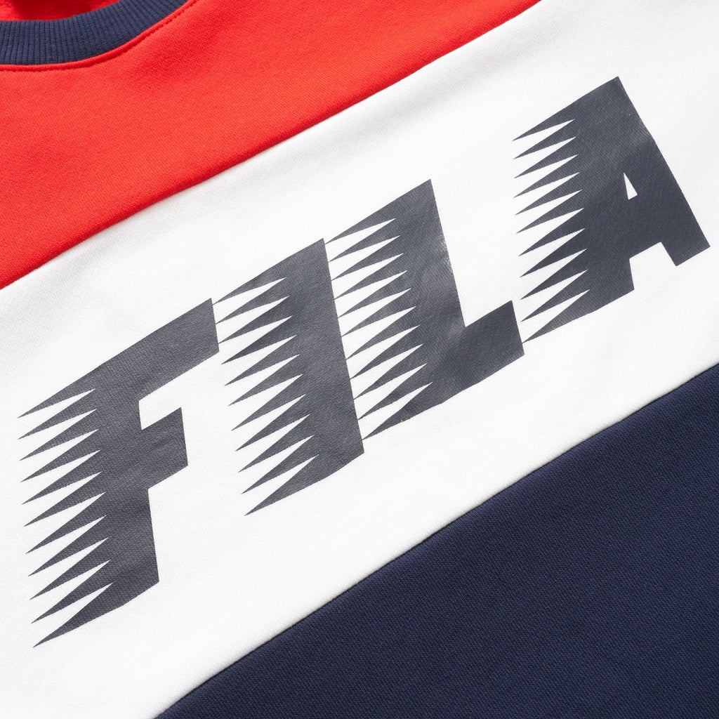 Fila Vintage Peacoat & Red Layton Sweatshirt
