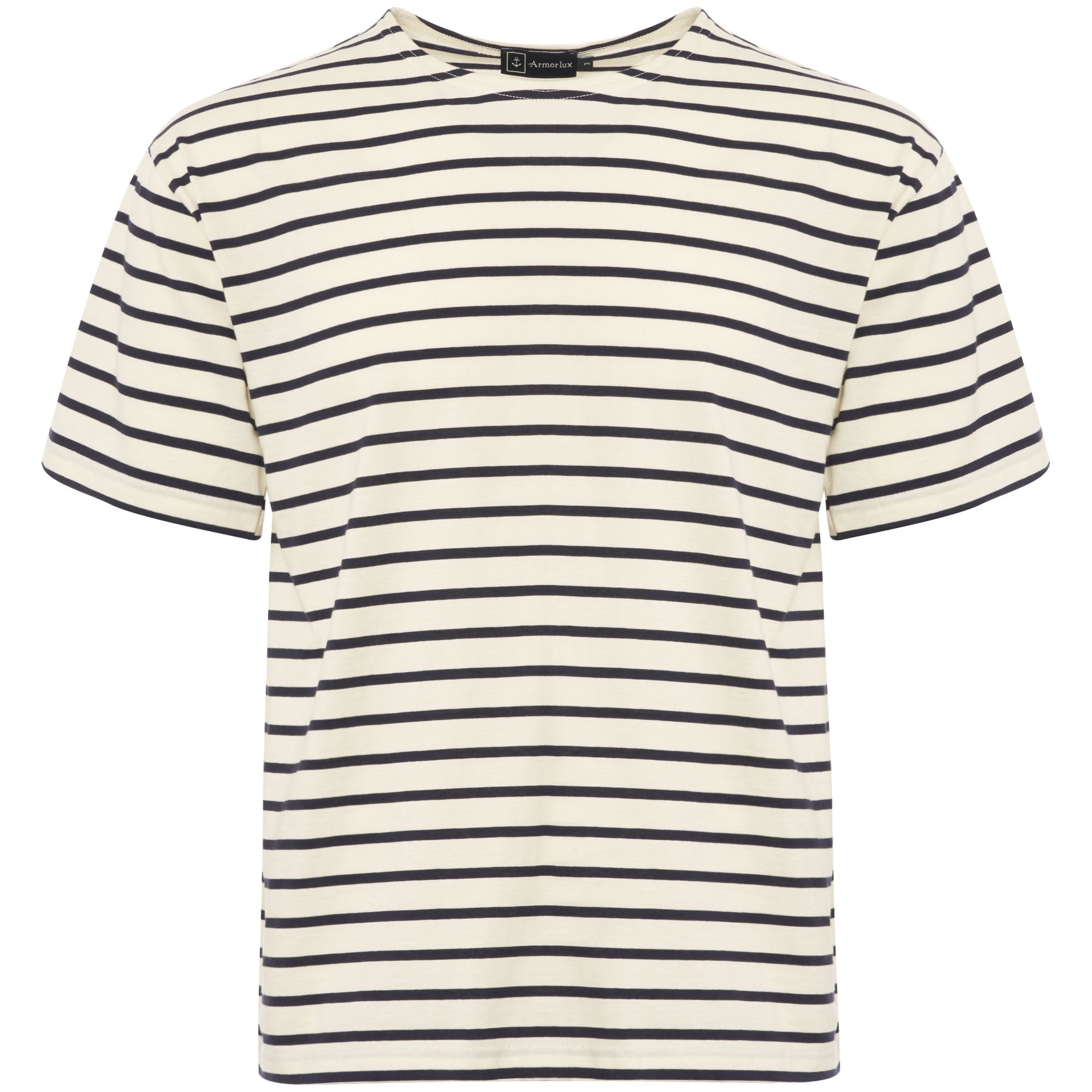 Natural & Navy Theviec Breton Sailor T-Shirt