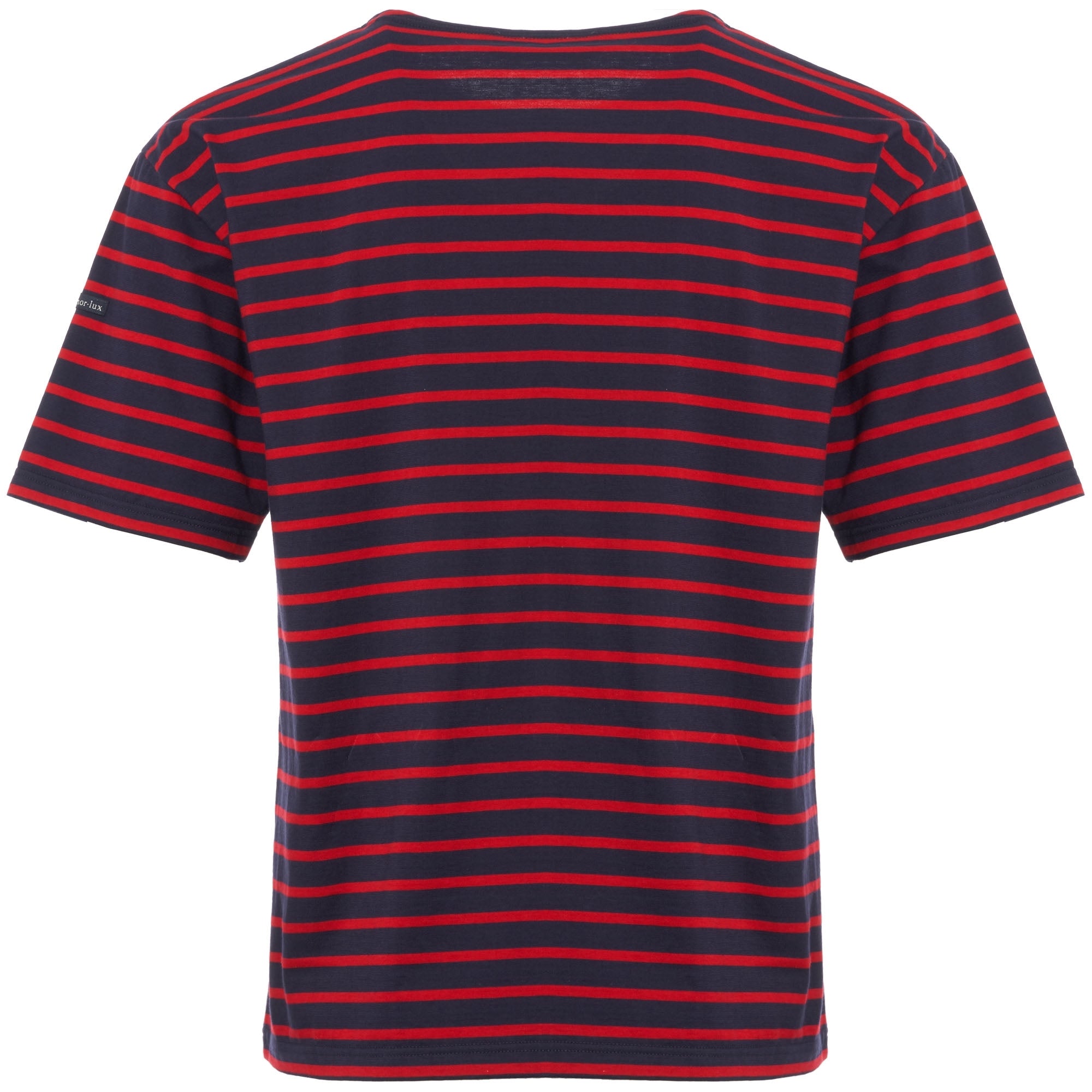 Dark Blue & Red Theviec Breton Sailor Shirt