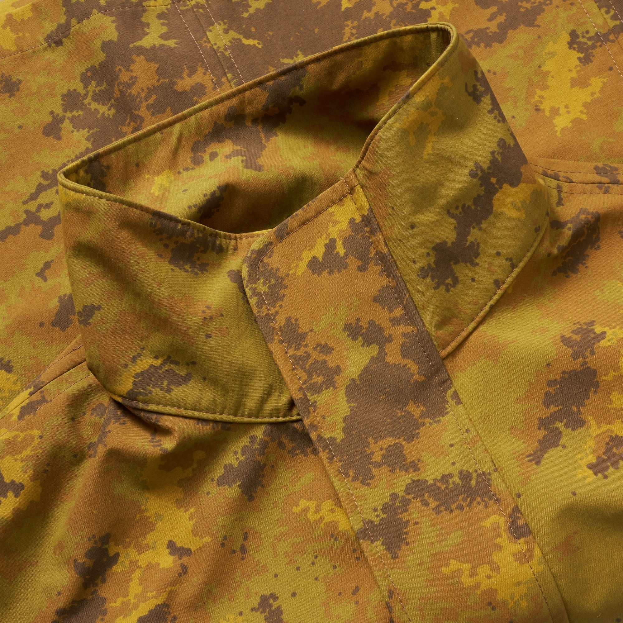 Gloverall Mustard Camo Moto Jacket