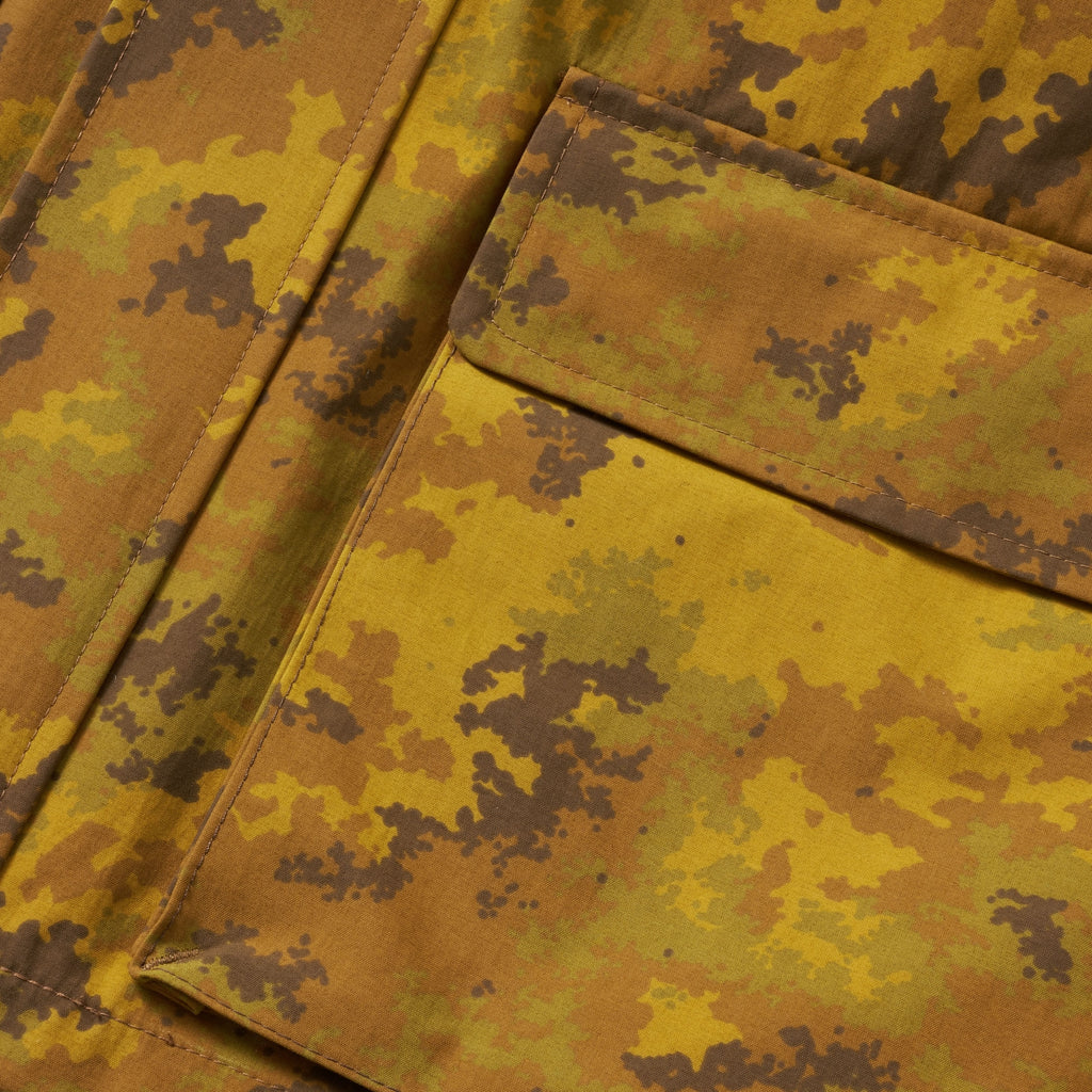 Gloverall Mustard Camo Moto Jacket