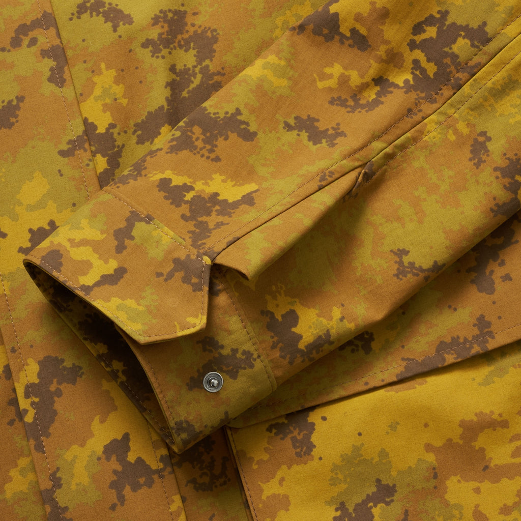 Gloverall Mustard Camo Moto Jacket