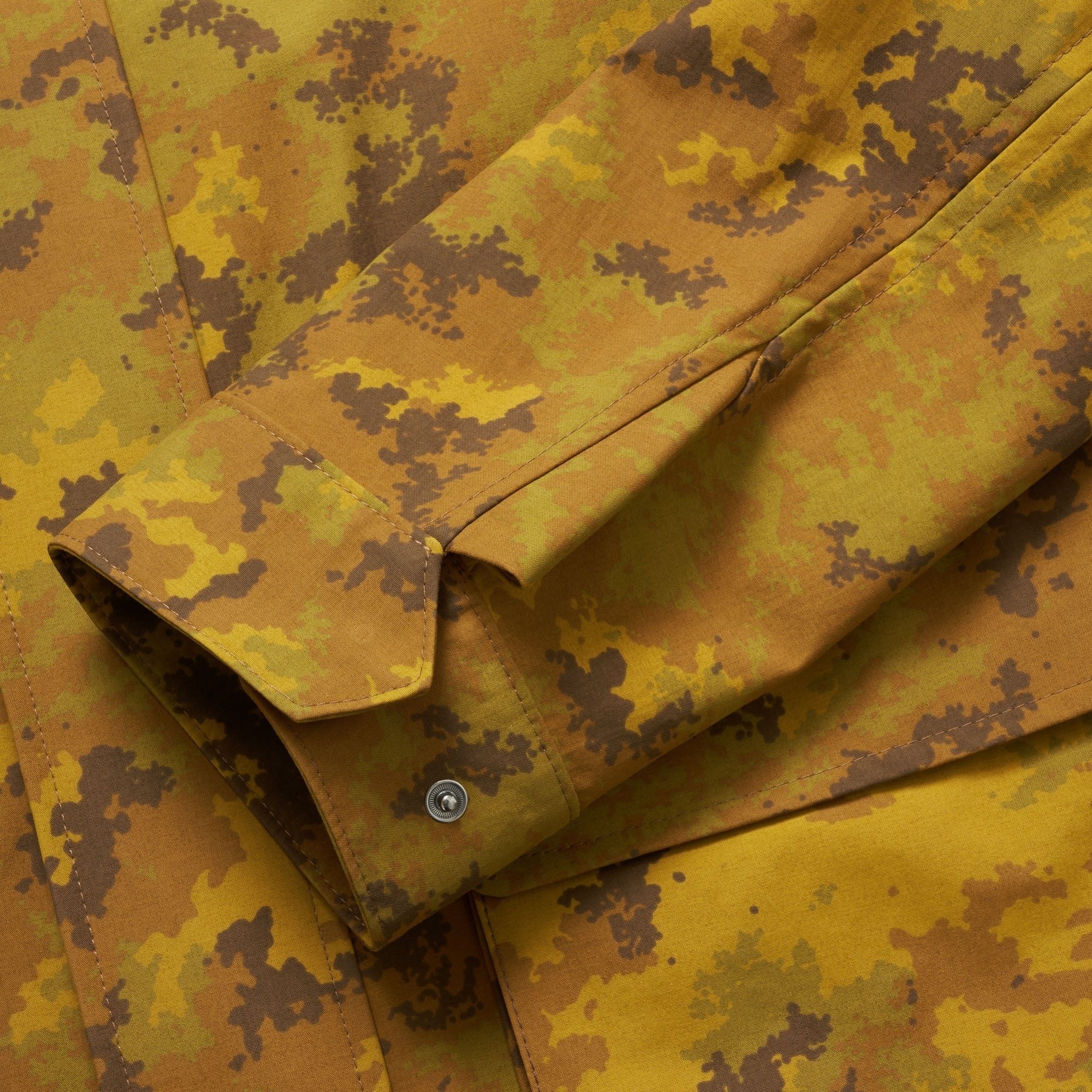 Gloverall Mustard Camo Moto Jacket
