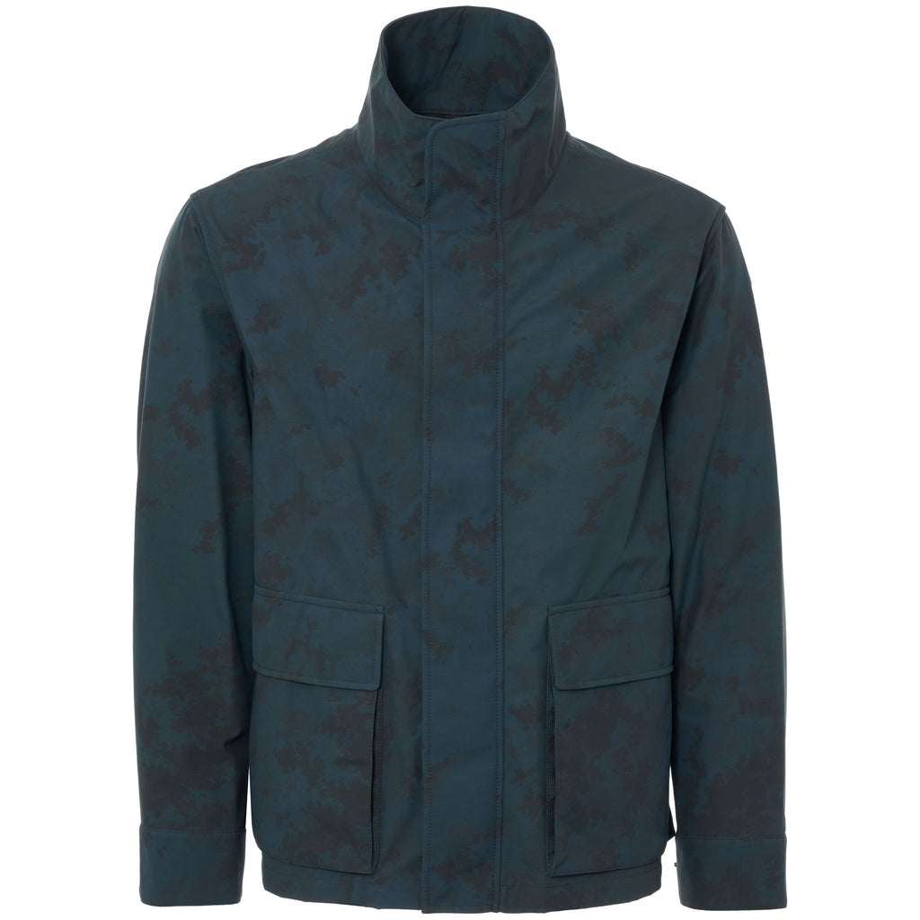 Gloverall Indigo Camo Moto Jacket