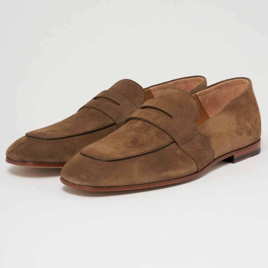 Boss Suede Safari Loafer - Brown