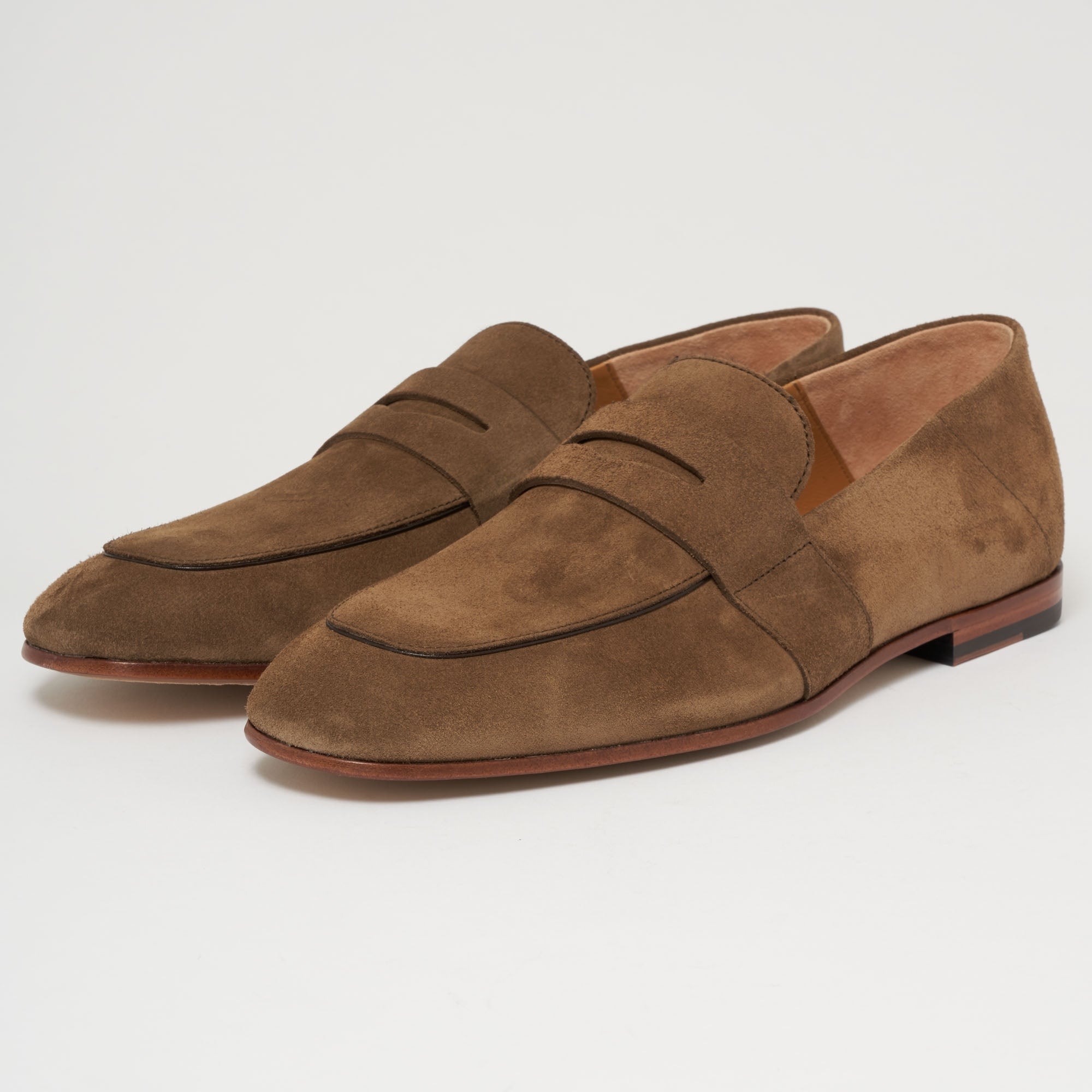 Boss Suede Safari Loafer - Brown