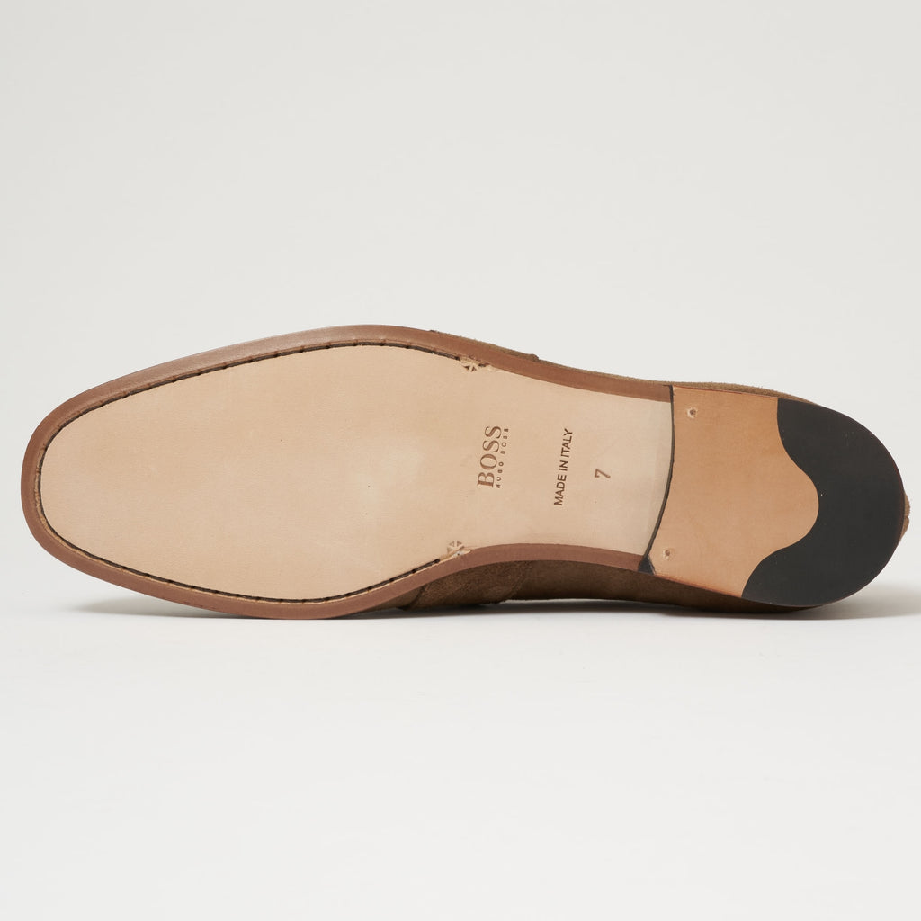 Boss Suede Safari Loafer - Brown
