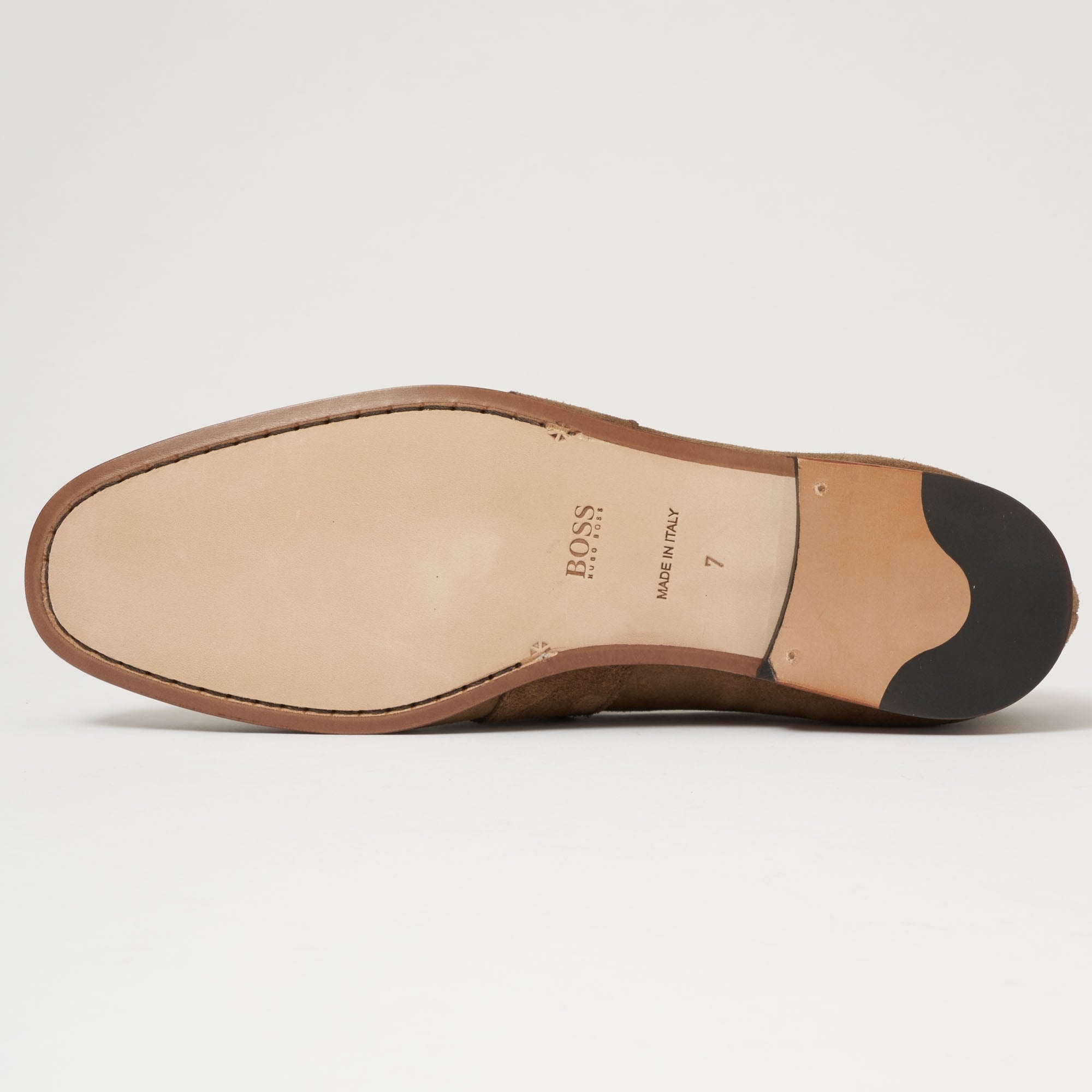 Boss Suede Safari Loafer - Brown