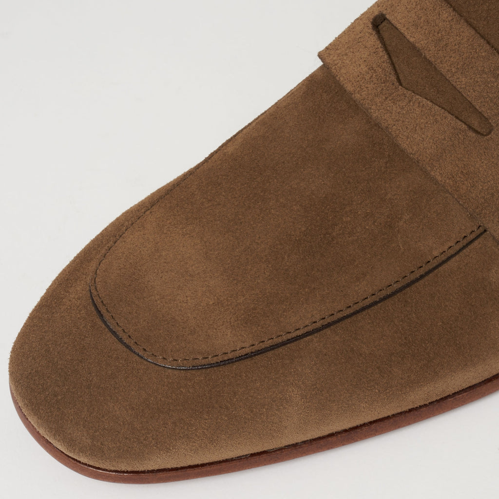 Boss Suede Safari Loafer - Brown