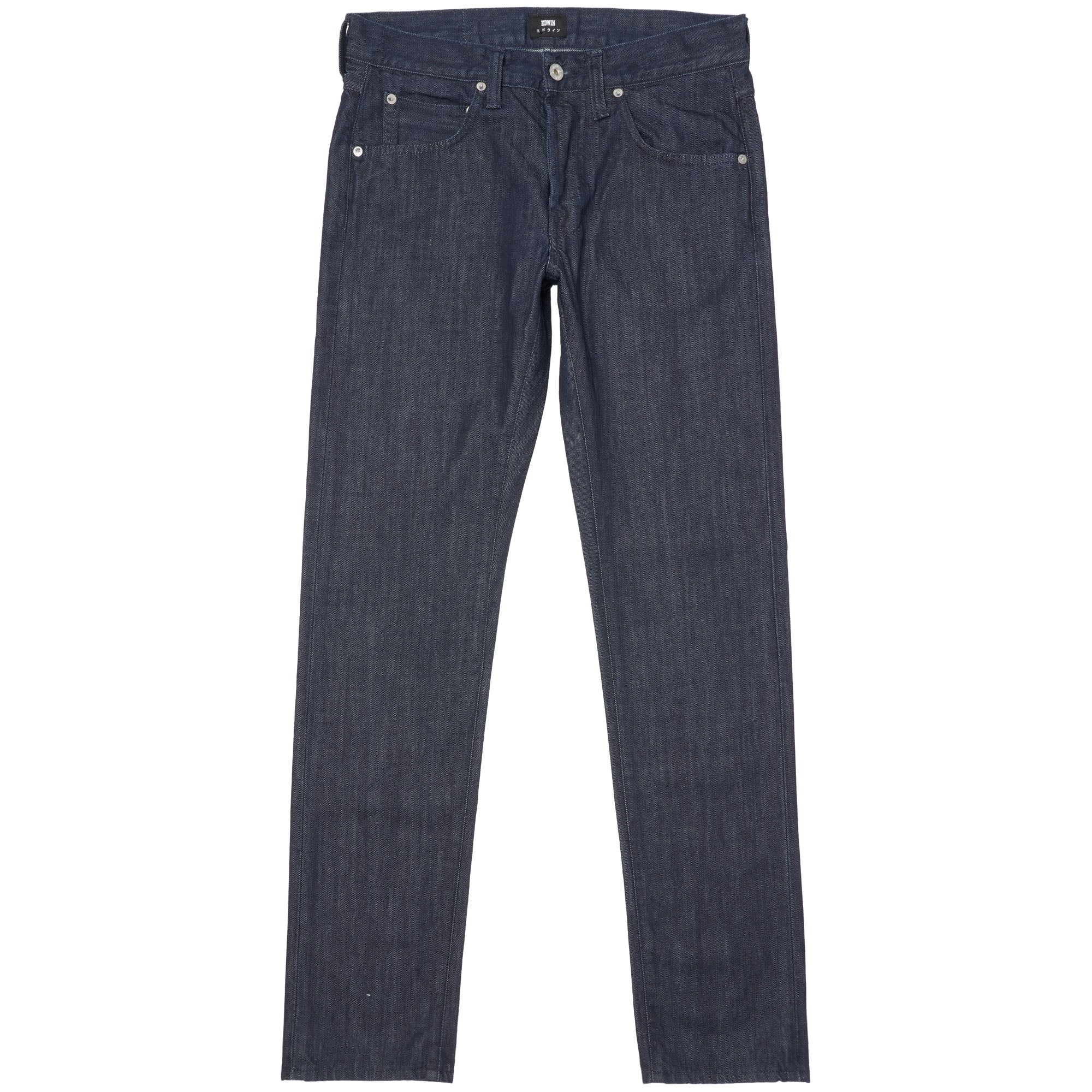 Edwin ED-55 Kingston Blue Denim - Rinsed