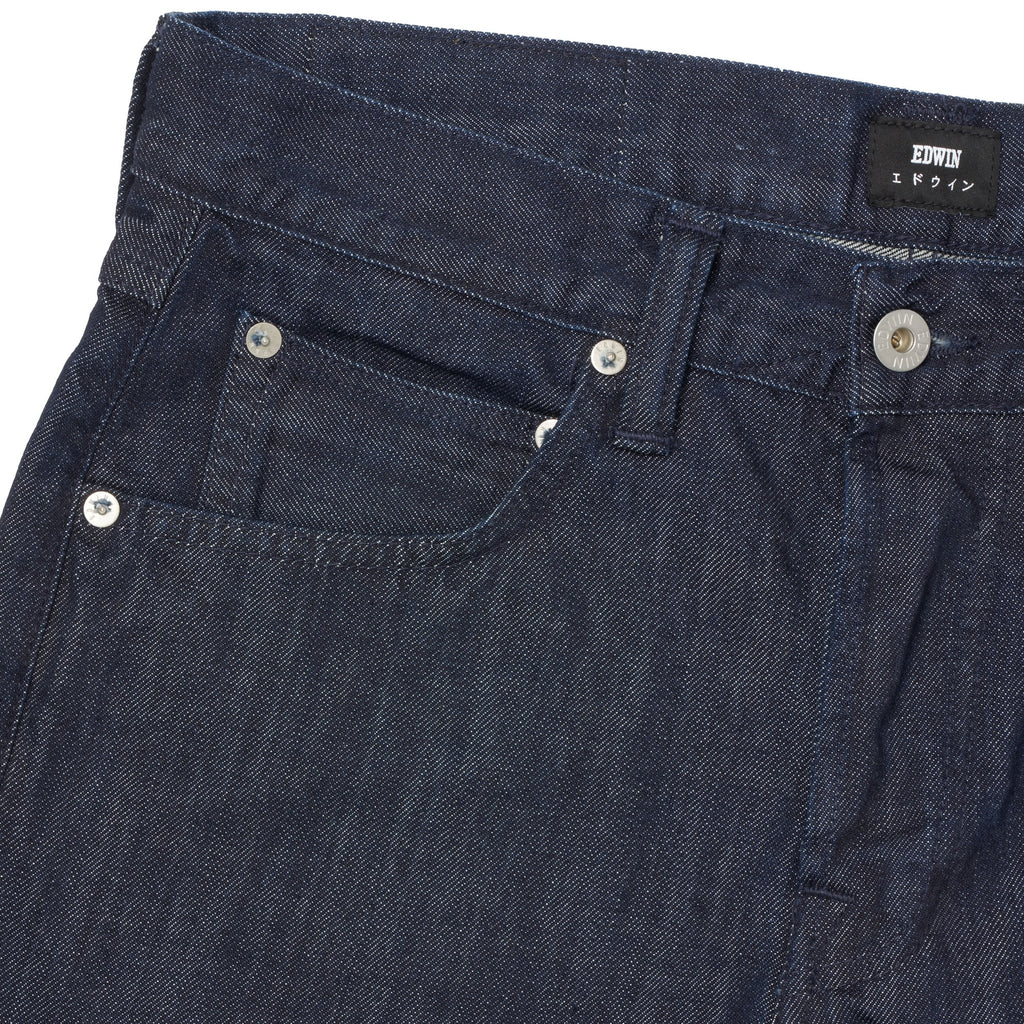 Edwin ED-55 Kingston Blue Denim - Rinsed