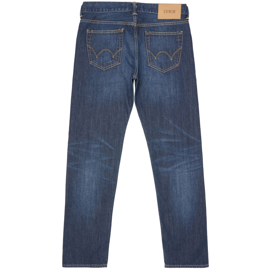 Edwin ED-80 Kingston Blue Denim - Mid Coal Wash