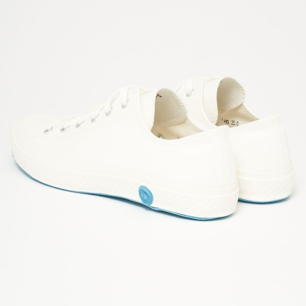 01JP Canvas Sneakers - Pure White