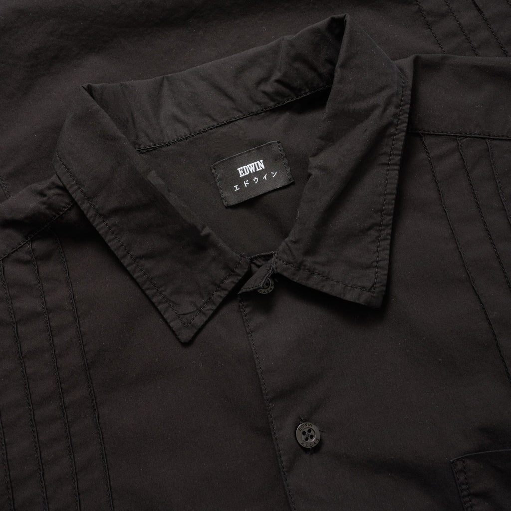 Edwin Black Guayabera Shirt