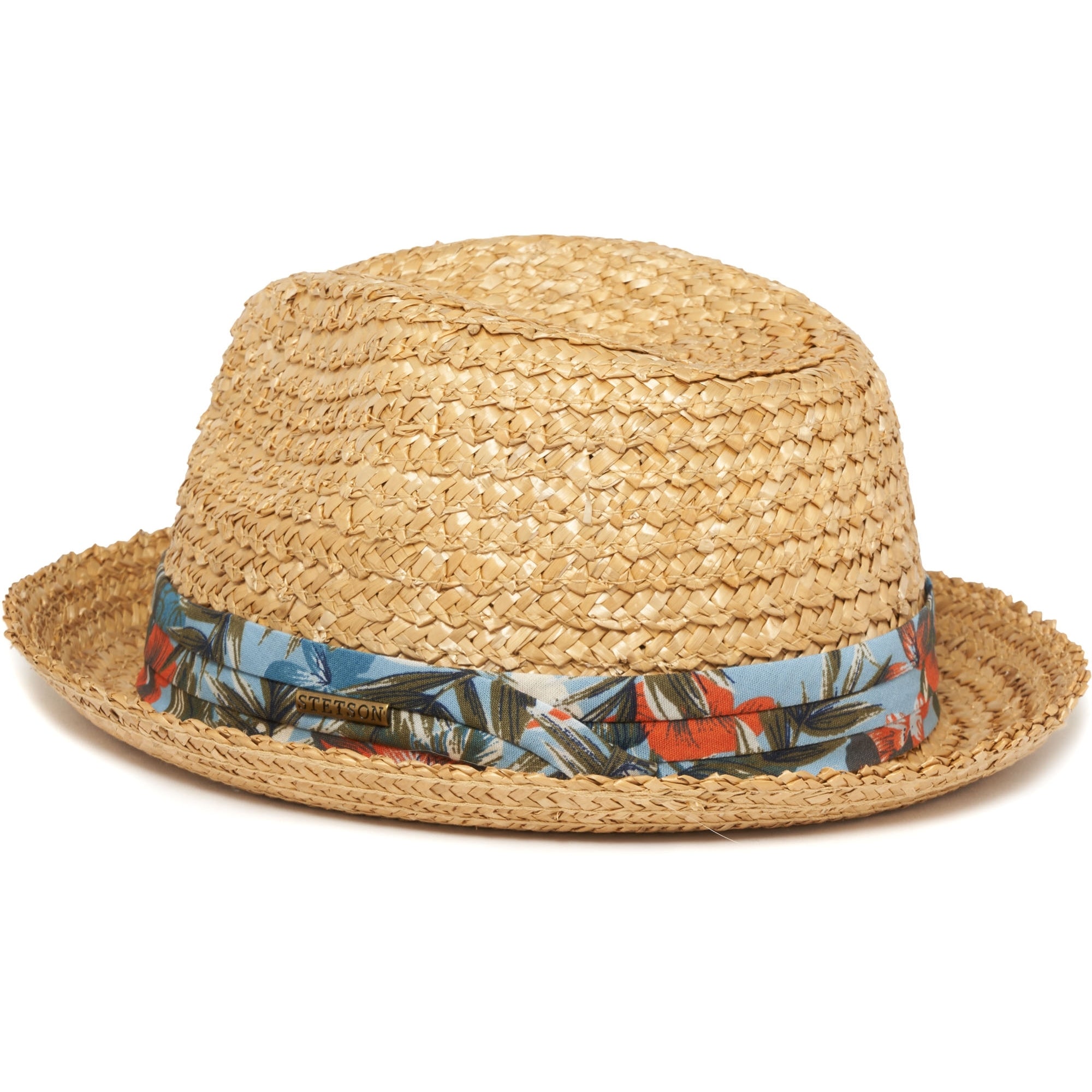 Stetson Hats Wheat Player Vintage Straw Fedora Hat