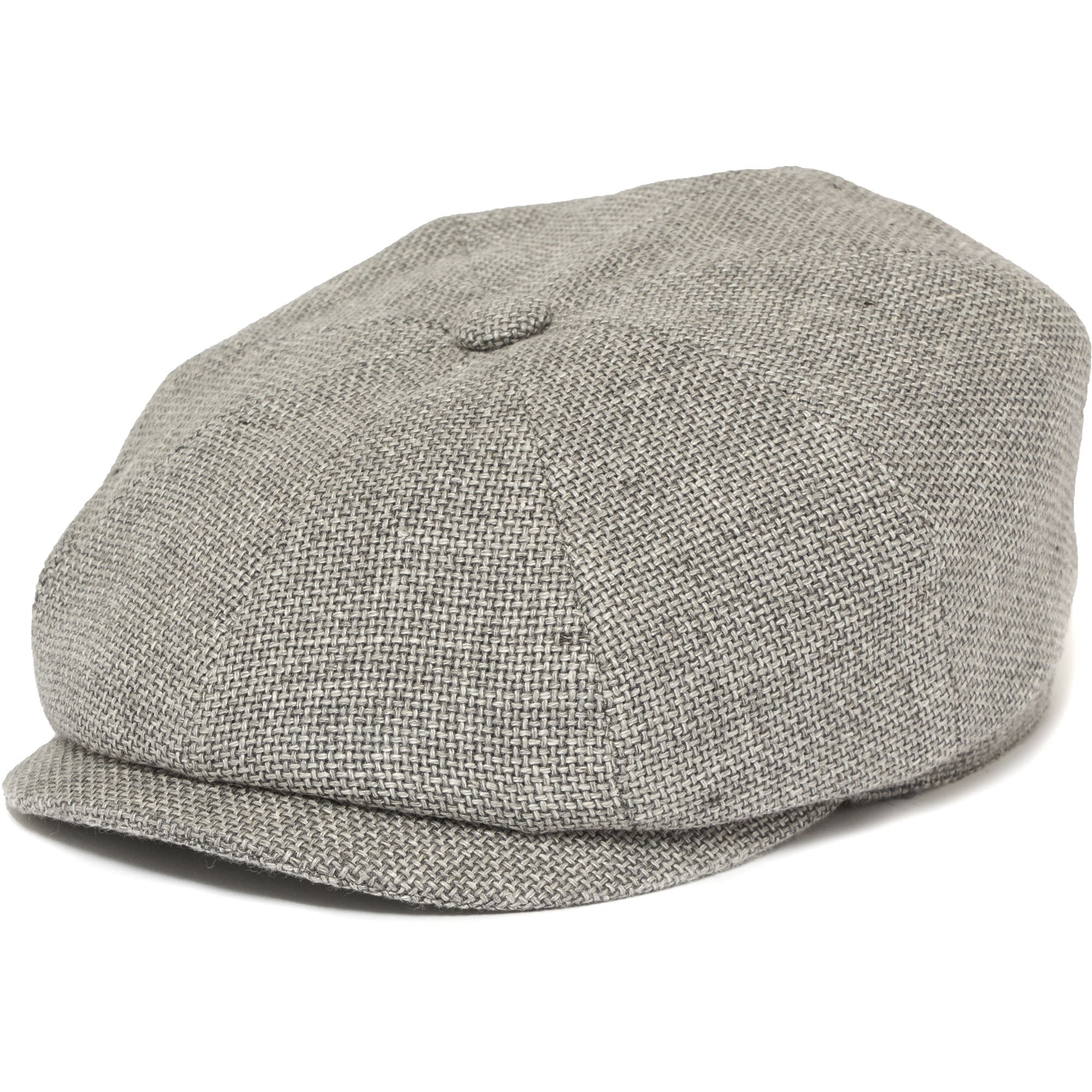 Stetson Hats Hatteras Ellington Flat Cap- Grey