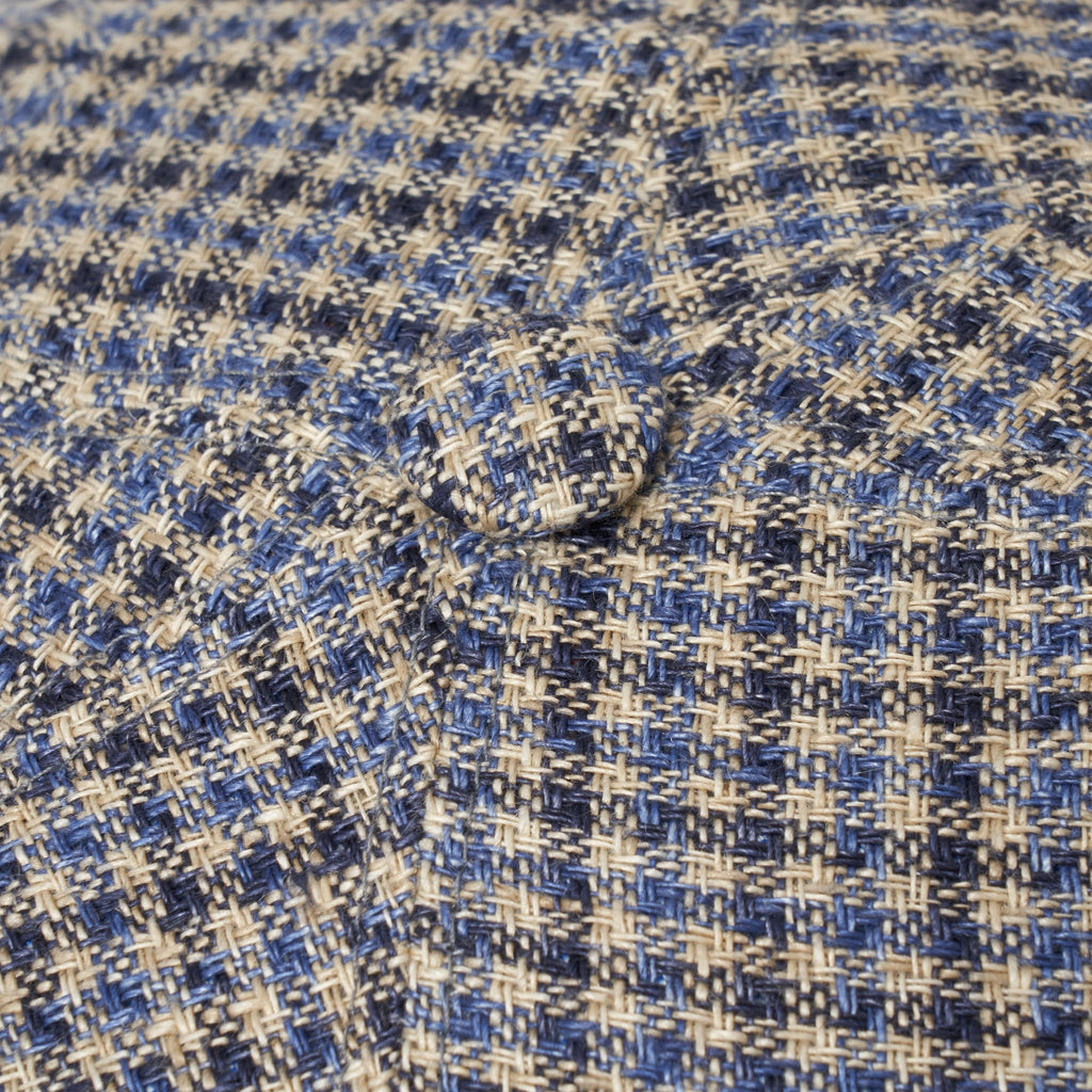 Check Varysburg Flat Cap- Blue