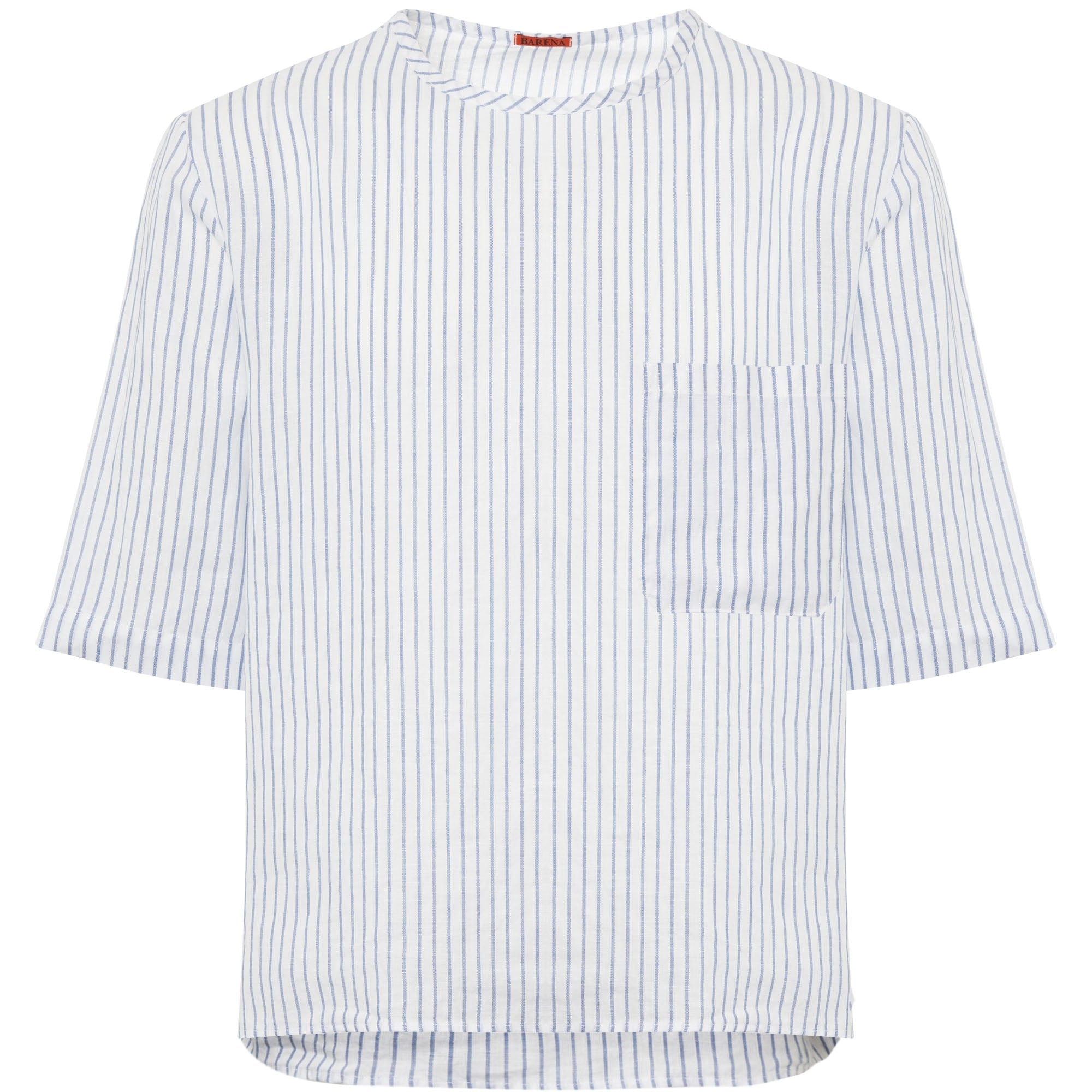 Barena Venezia Bianco Corso Collarless Shirt - White