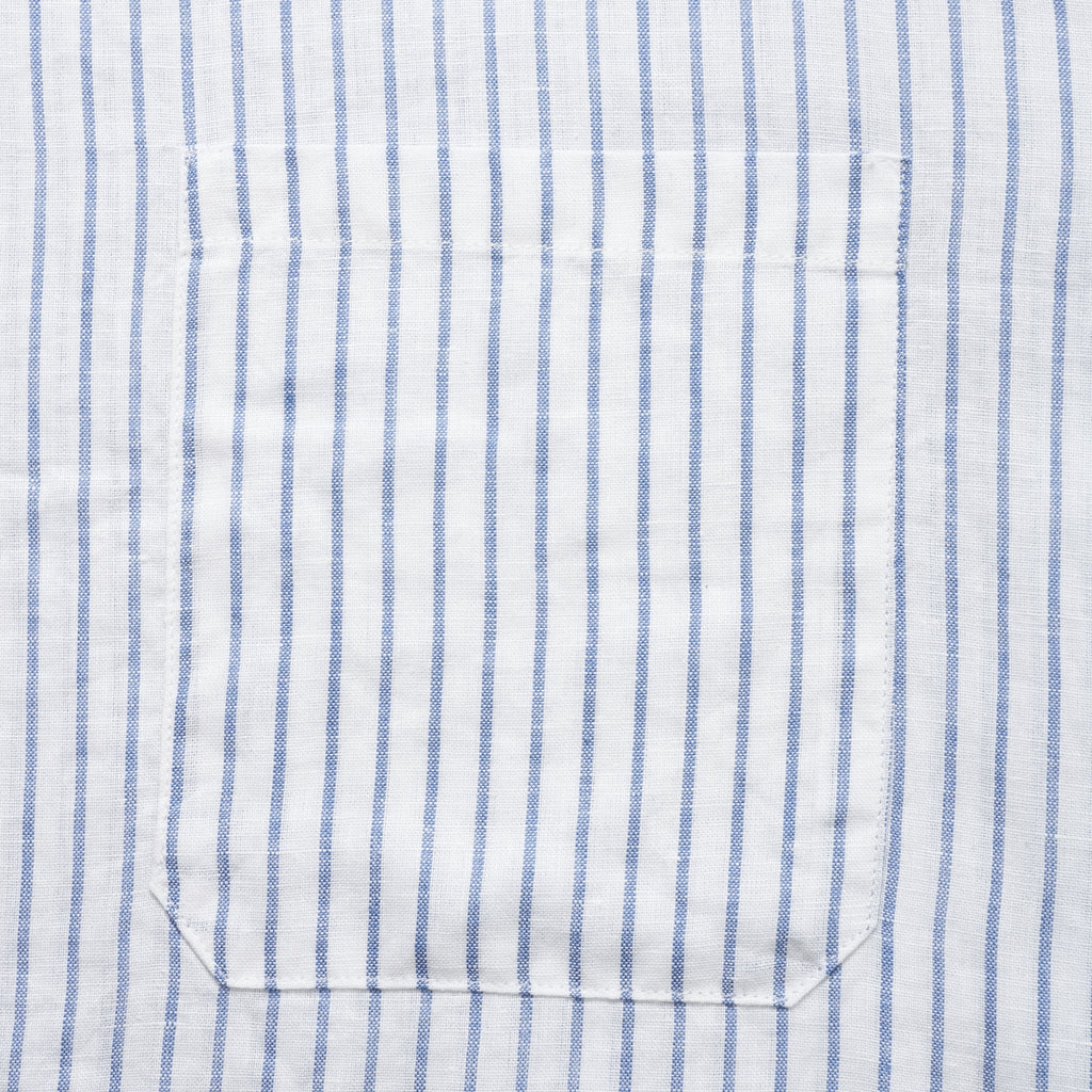 Barena Venezia Bianco Corso Collarless Shirt - White