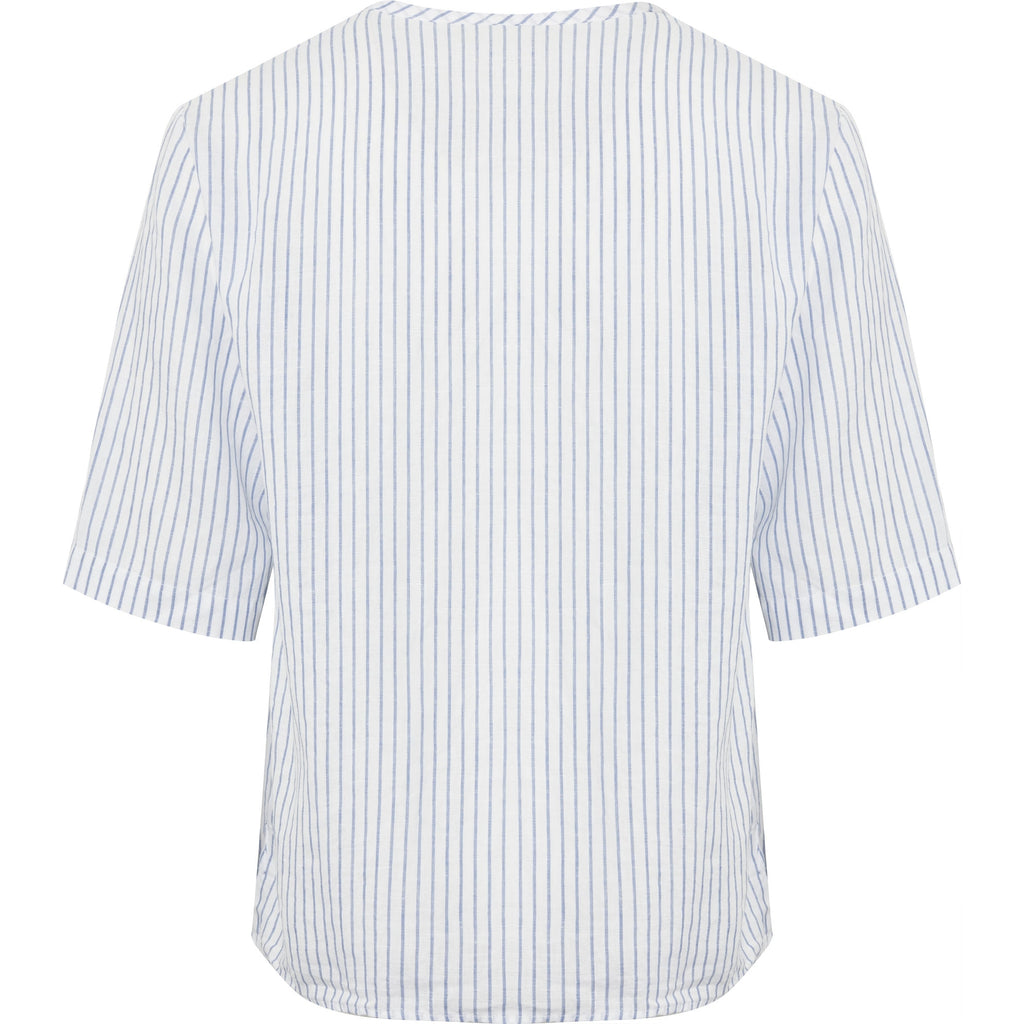 Barena Venezia Bianco Corso Collarless Shirt - White