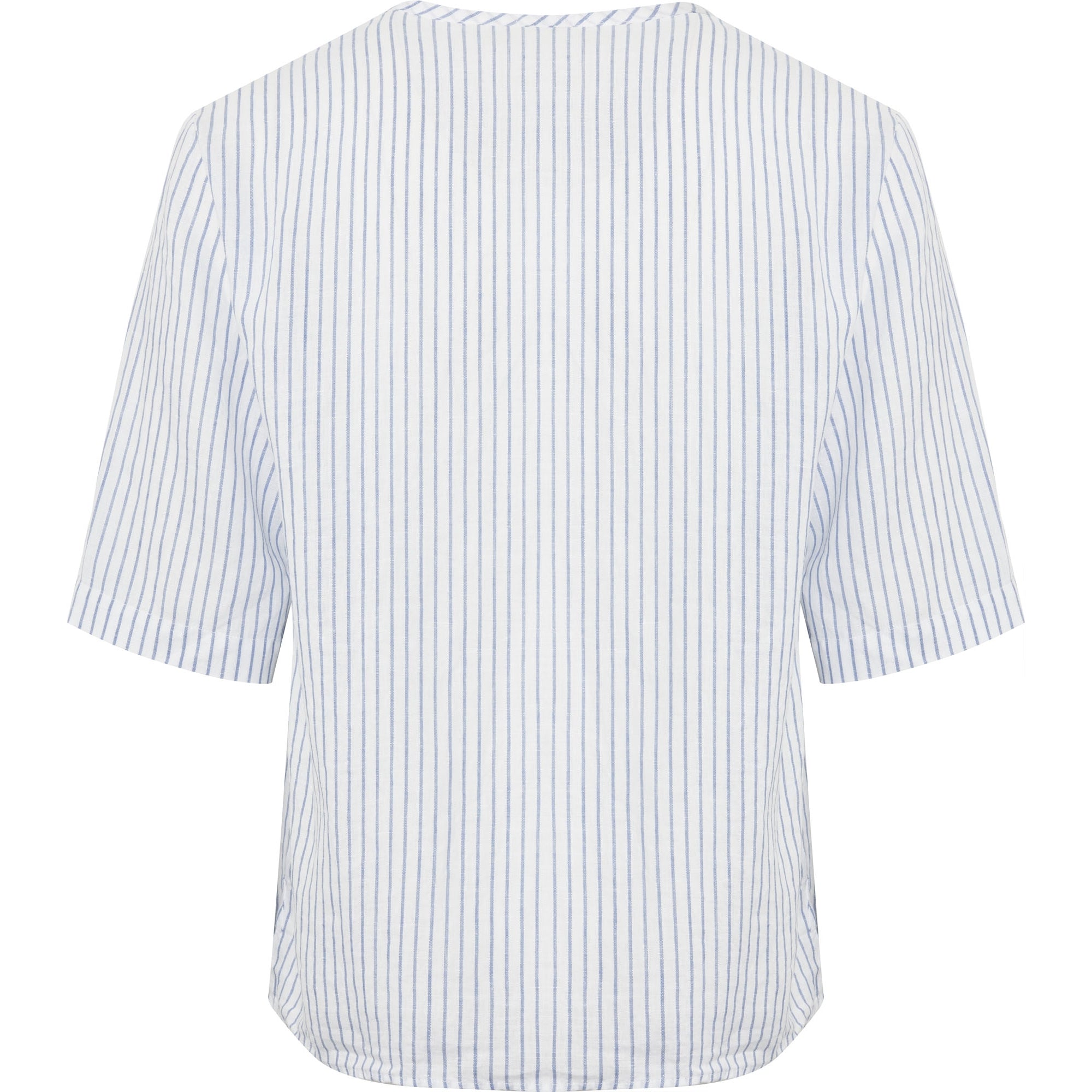 Barena Venezia Bianco Corso Collarless Shirt - White