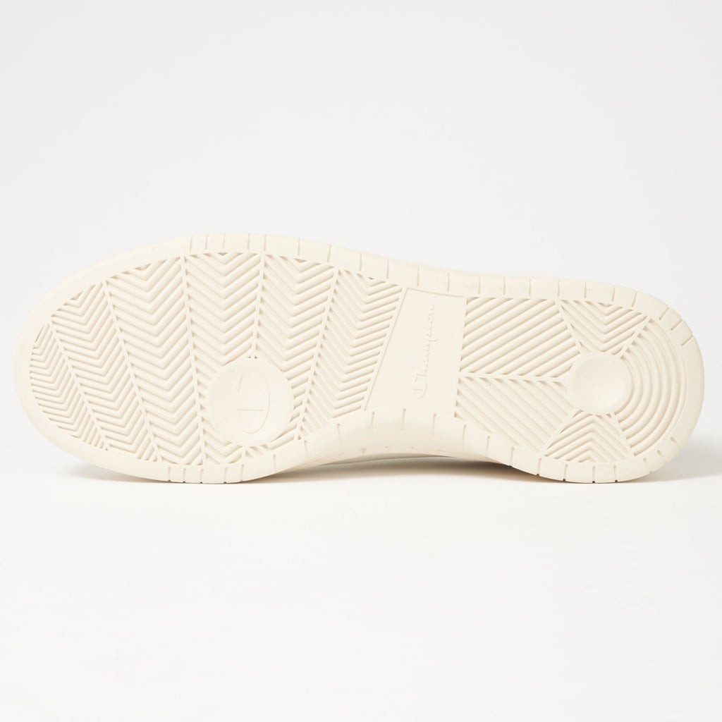 Champion 919 Low Top 'C' Patch Trainers - White