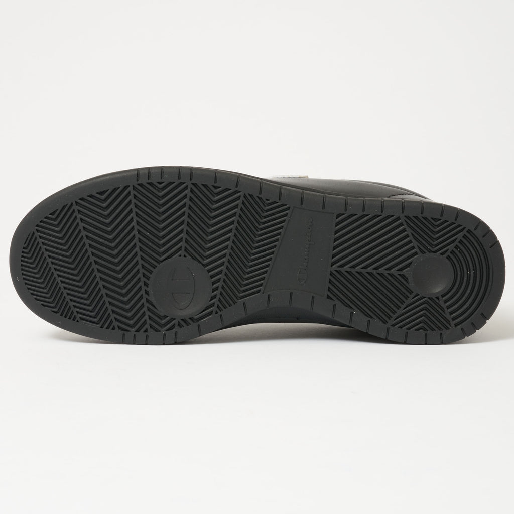 Champion 919 Low Top 'C' Patch Trainers - Black