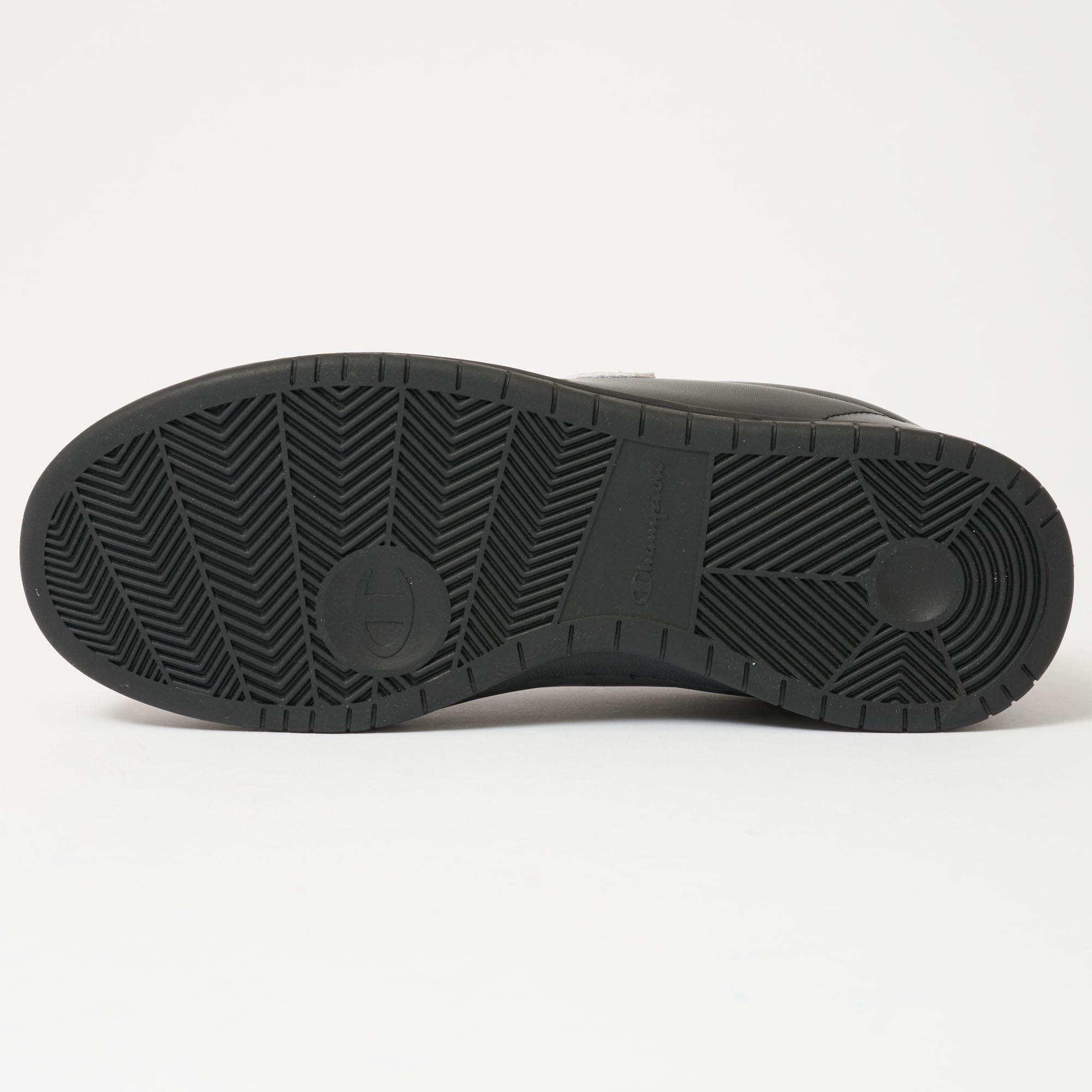 Champion 919 Low Top 'C' Patch Trainers - Black