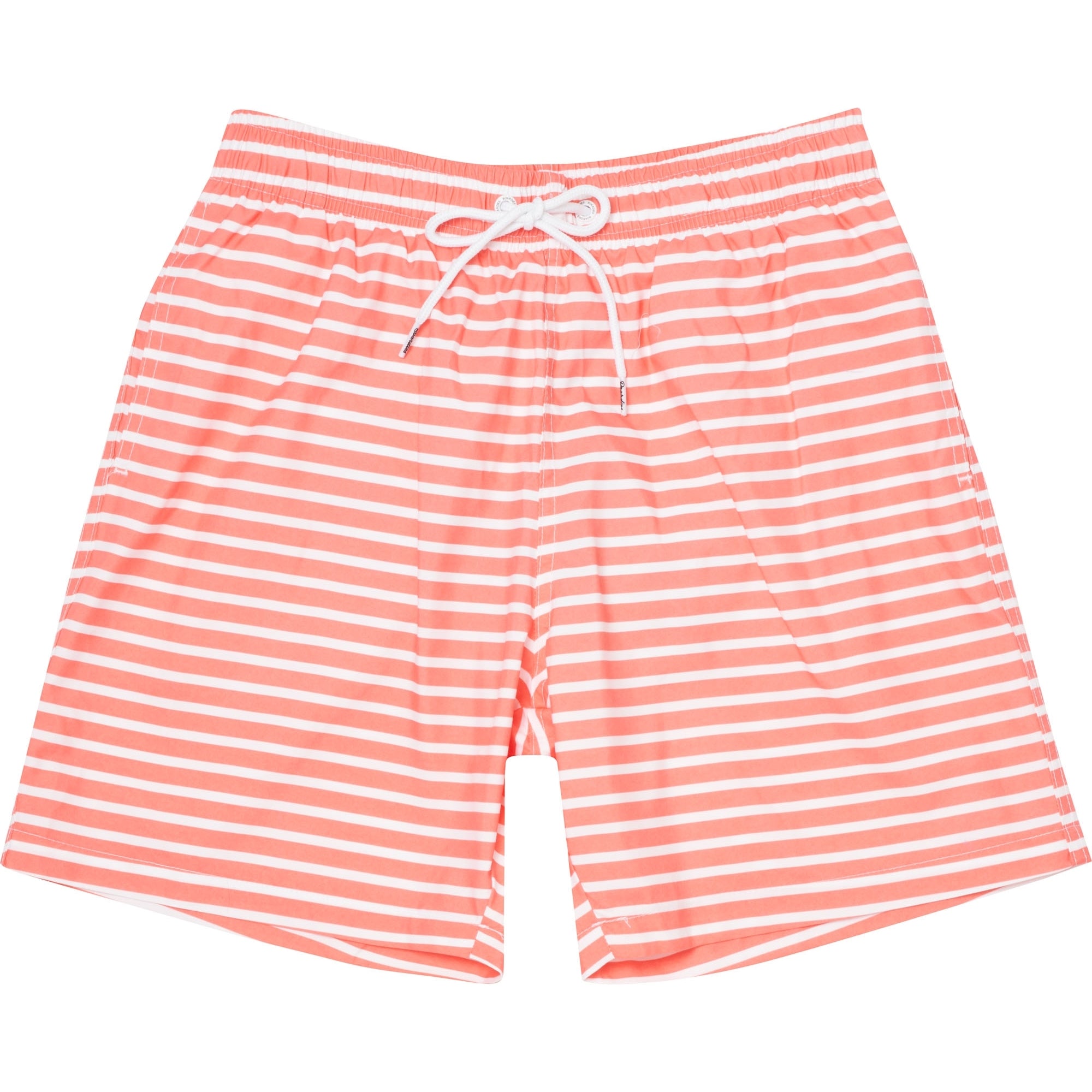 Boardies® Red New Brighton Mid Length Swim Shorts