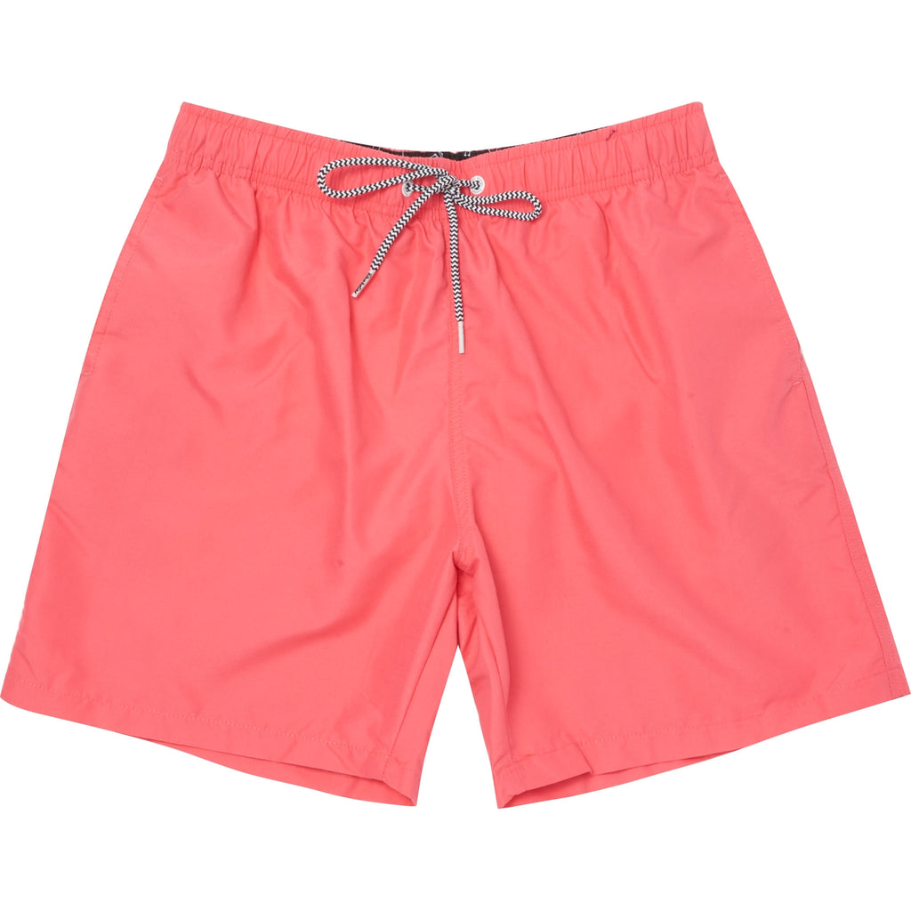 Boardies® Coral Red Magic Fabric Swim Shorts